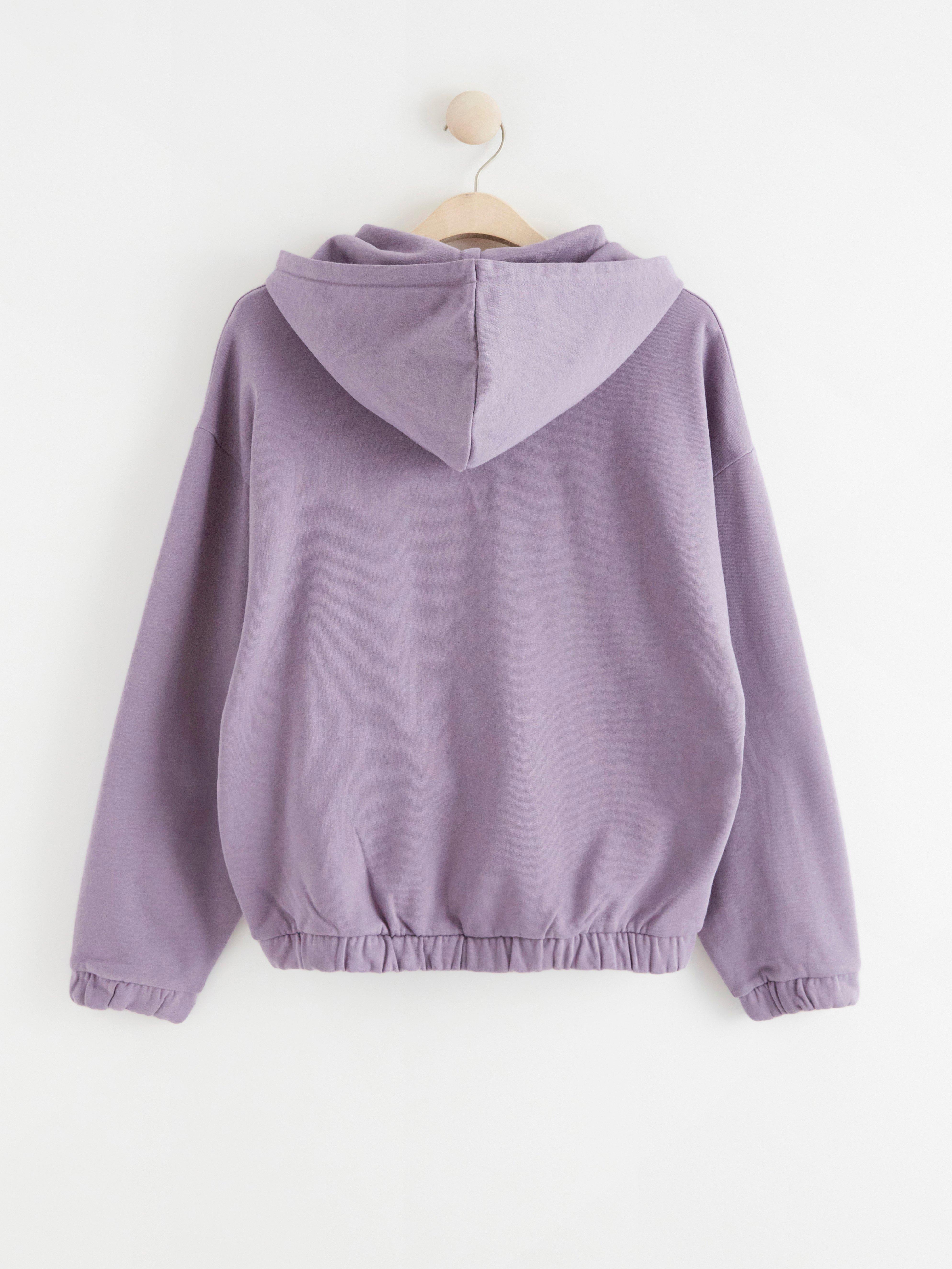 Hooded Sweatshirt - Lingerie - Lilac