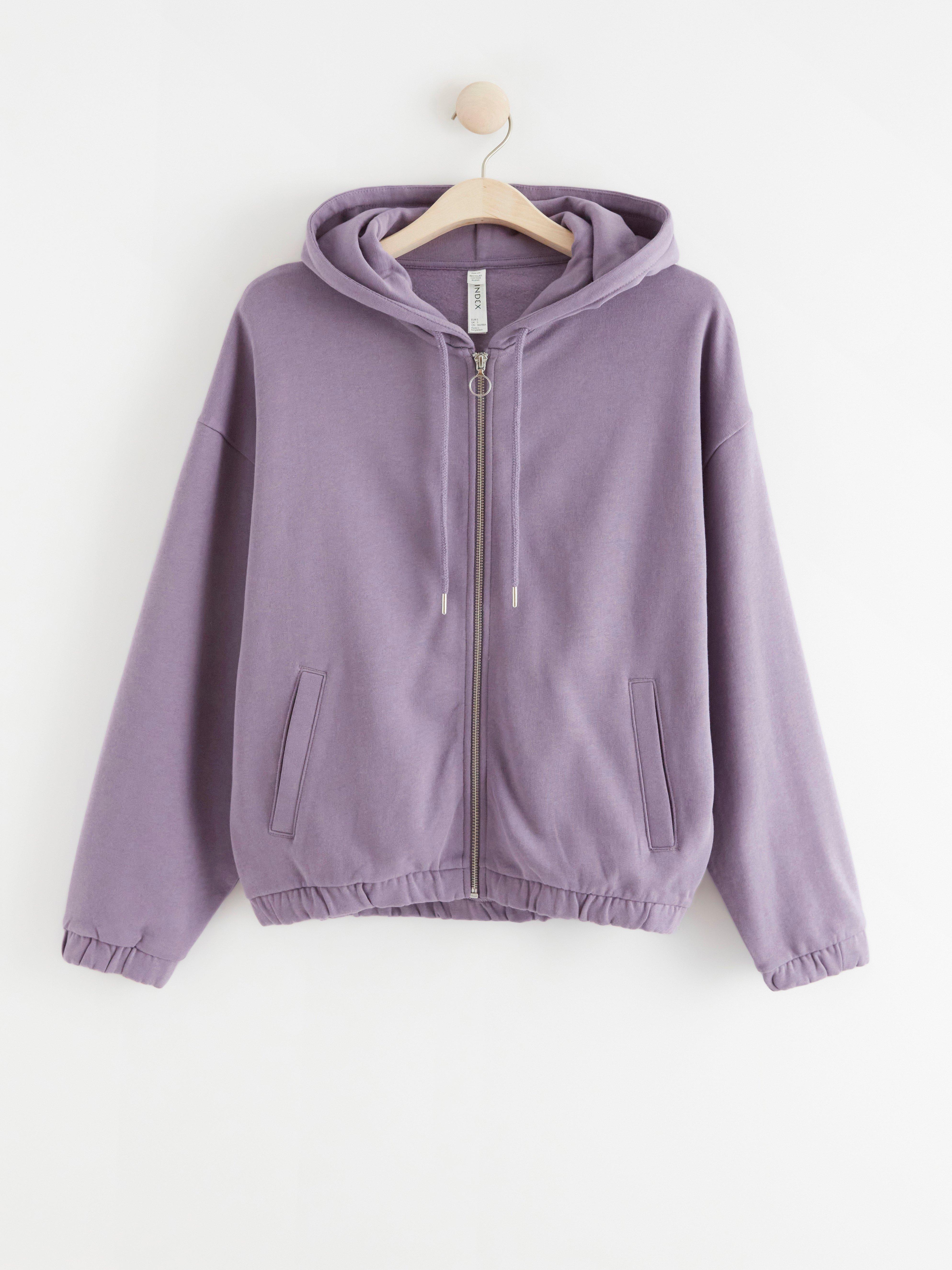 Hooded Sweatshirt - Lingerie - Lilac
