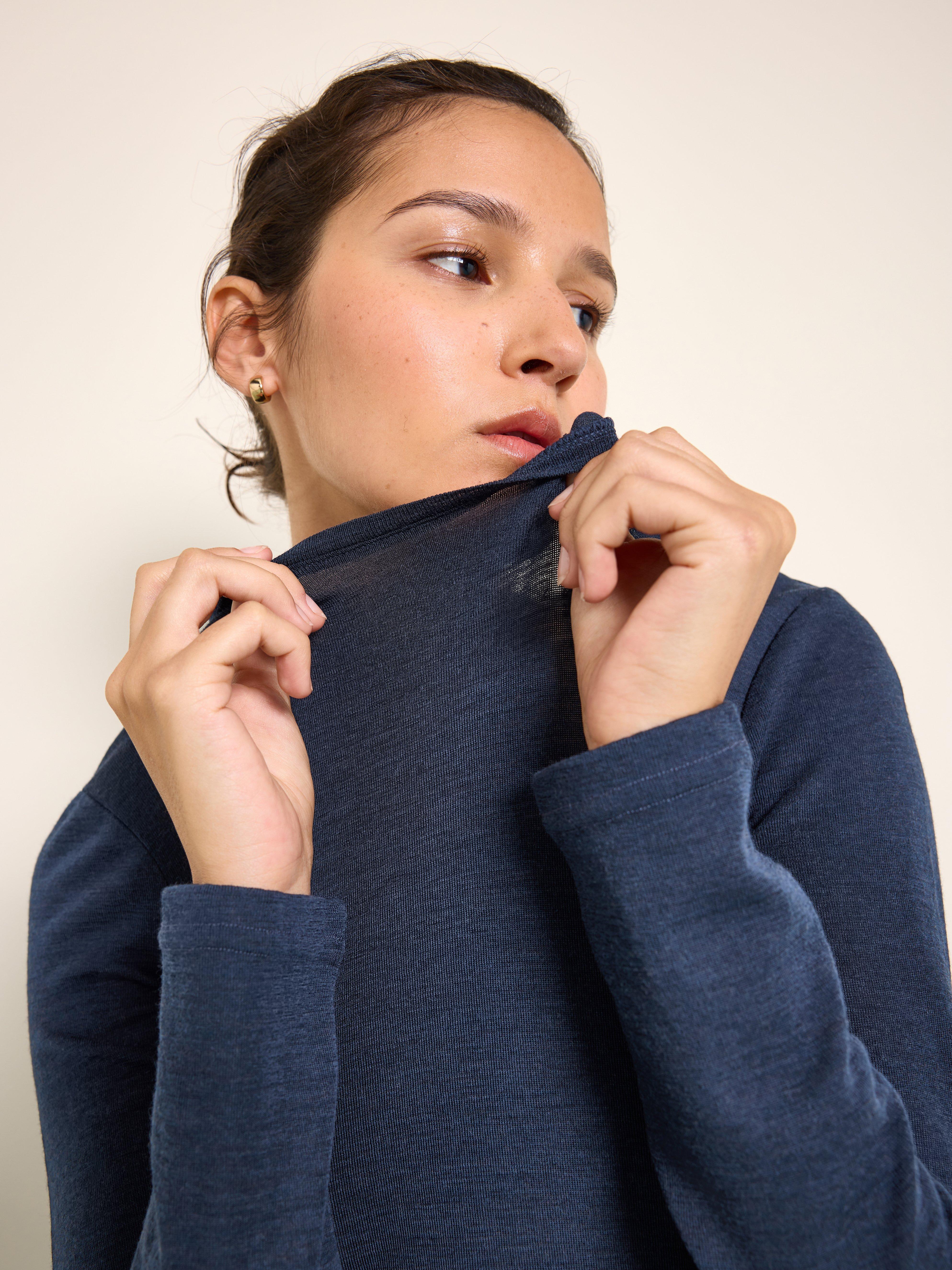 Top - Womens Wear - Blue
