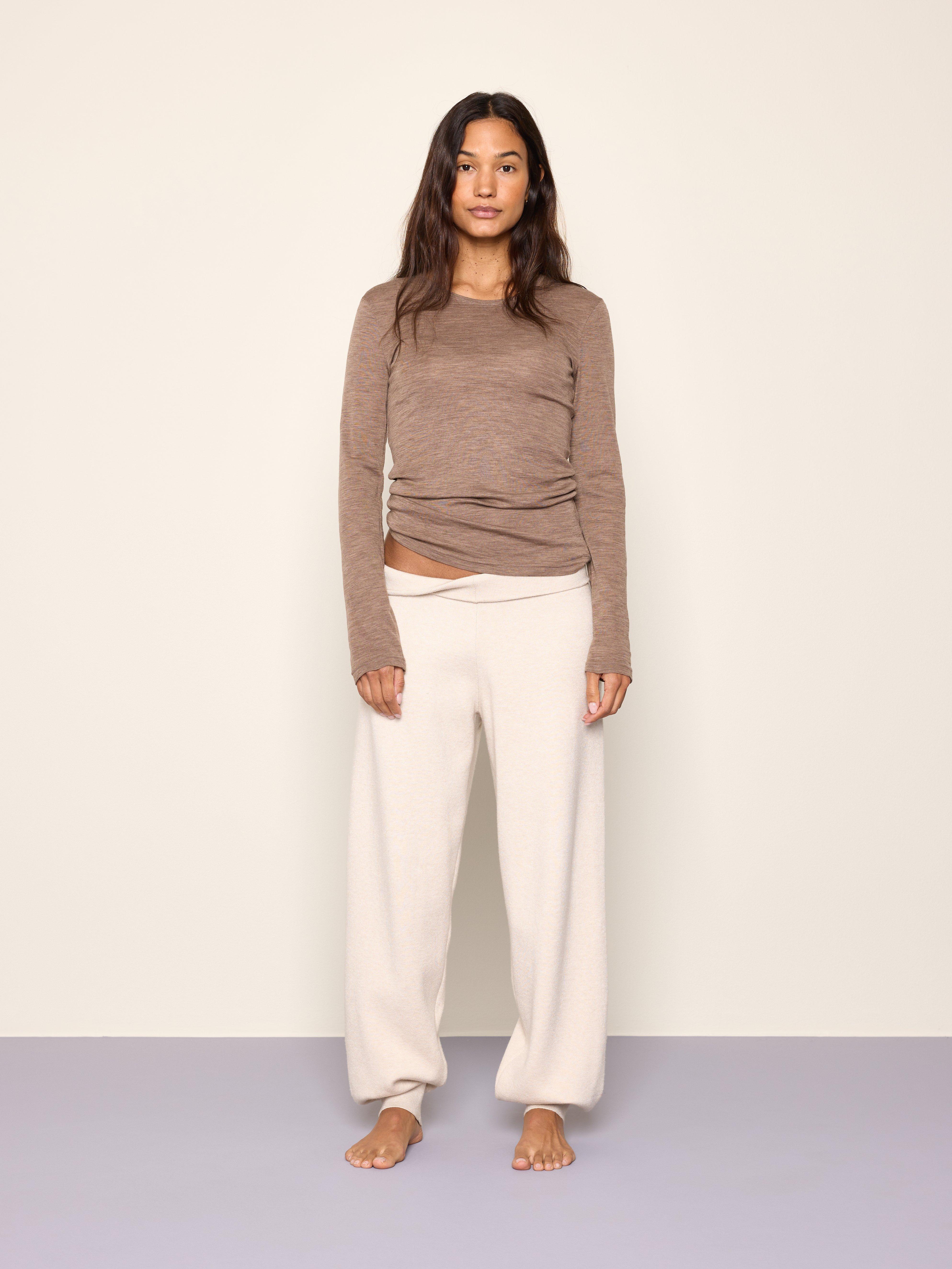Topp - Dame - Brun