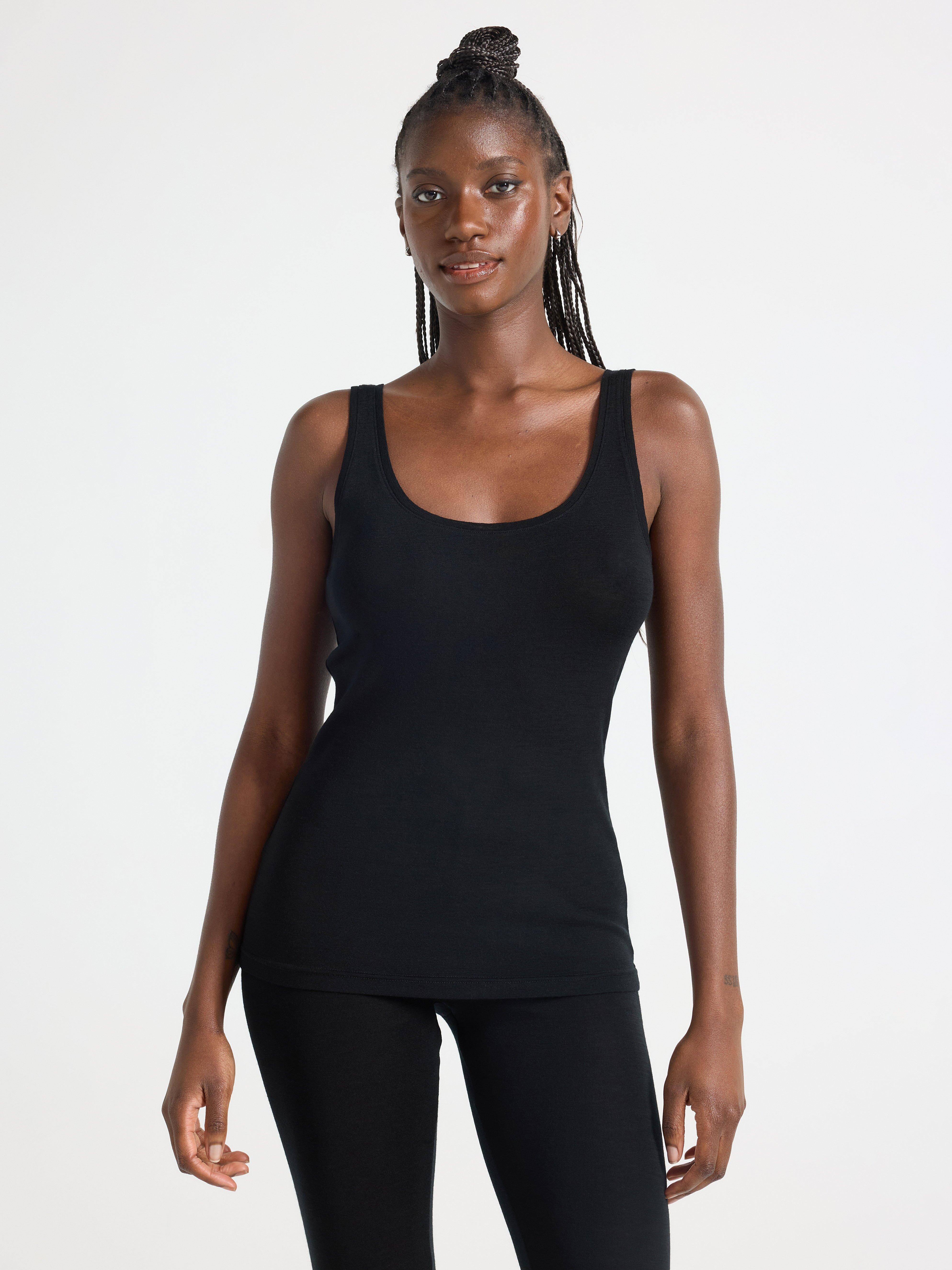 Tank top in merino wool