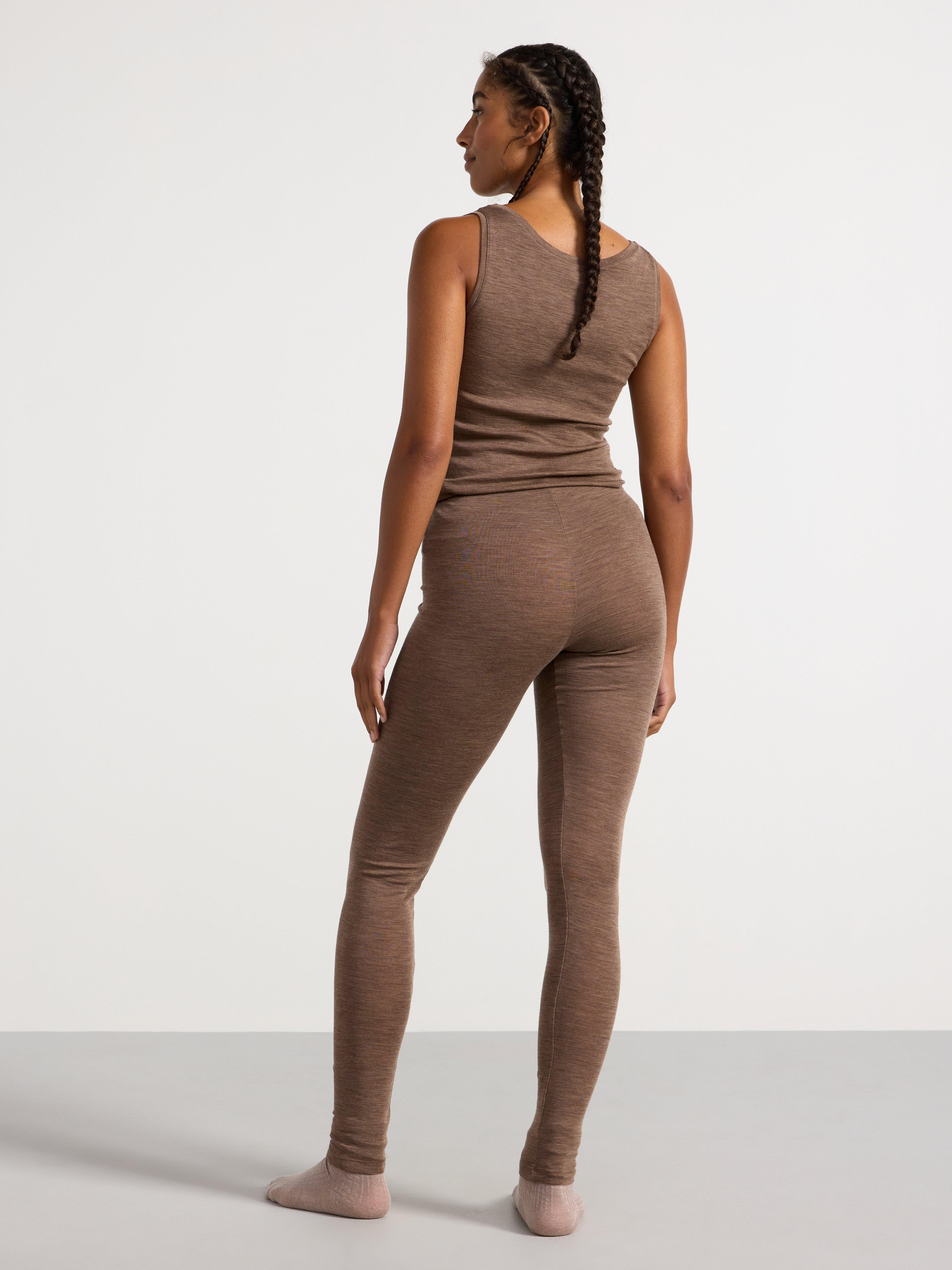 Leggings in merino wool