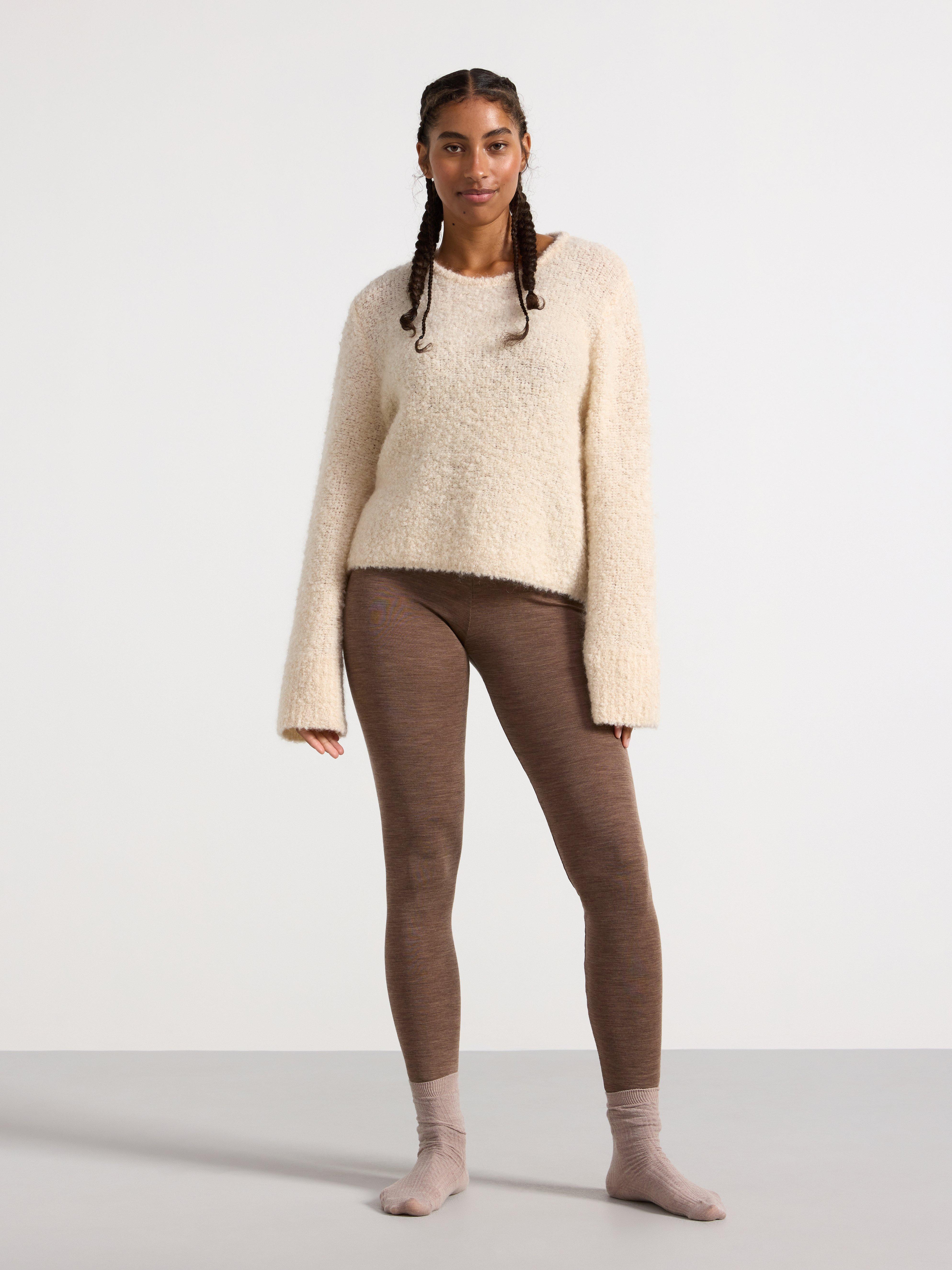 Ribbed Knit Leggings - Women - Ready-to-Wear