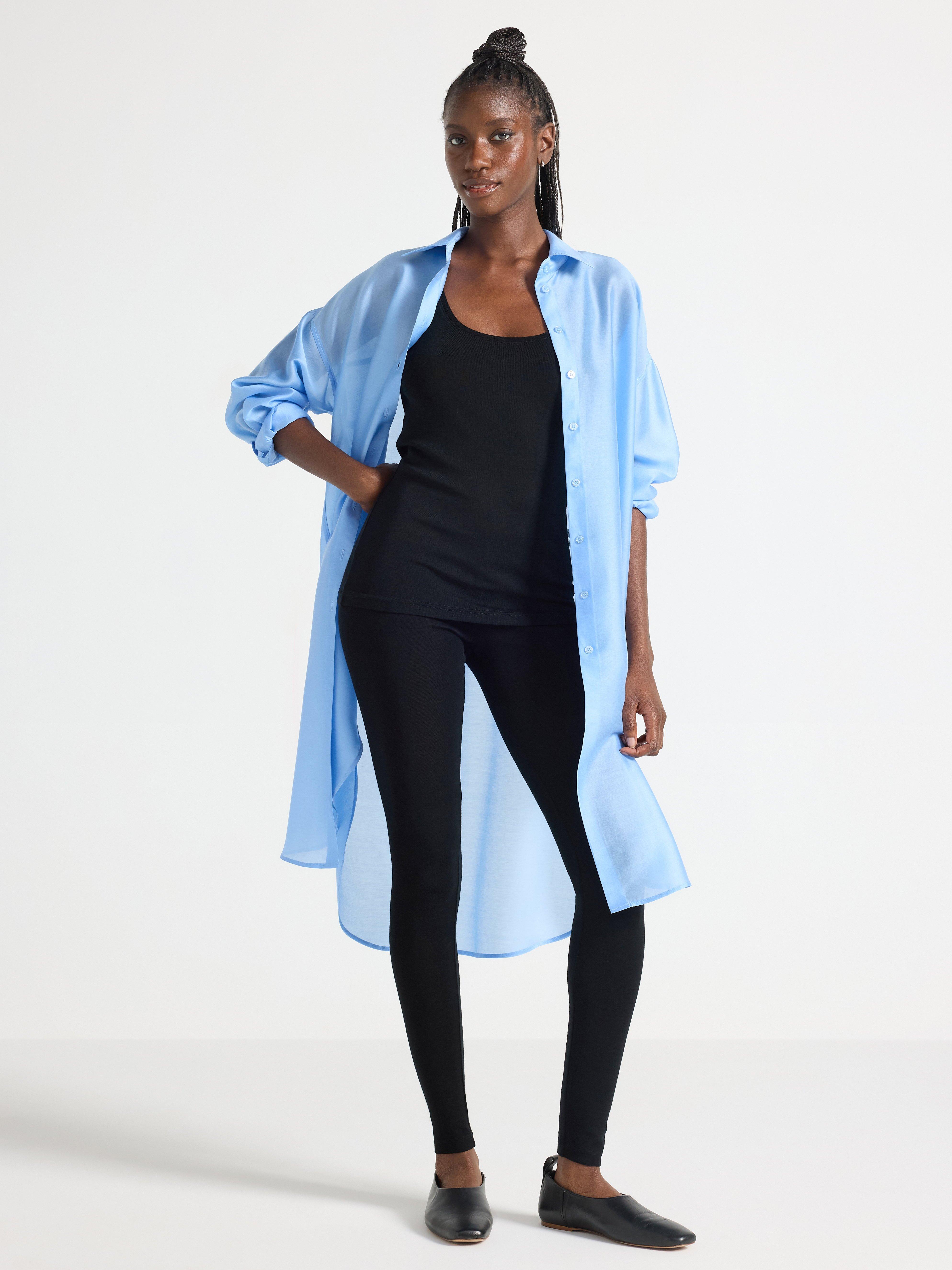 Leggings in merino wool