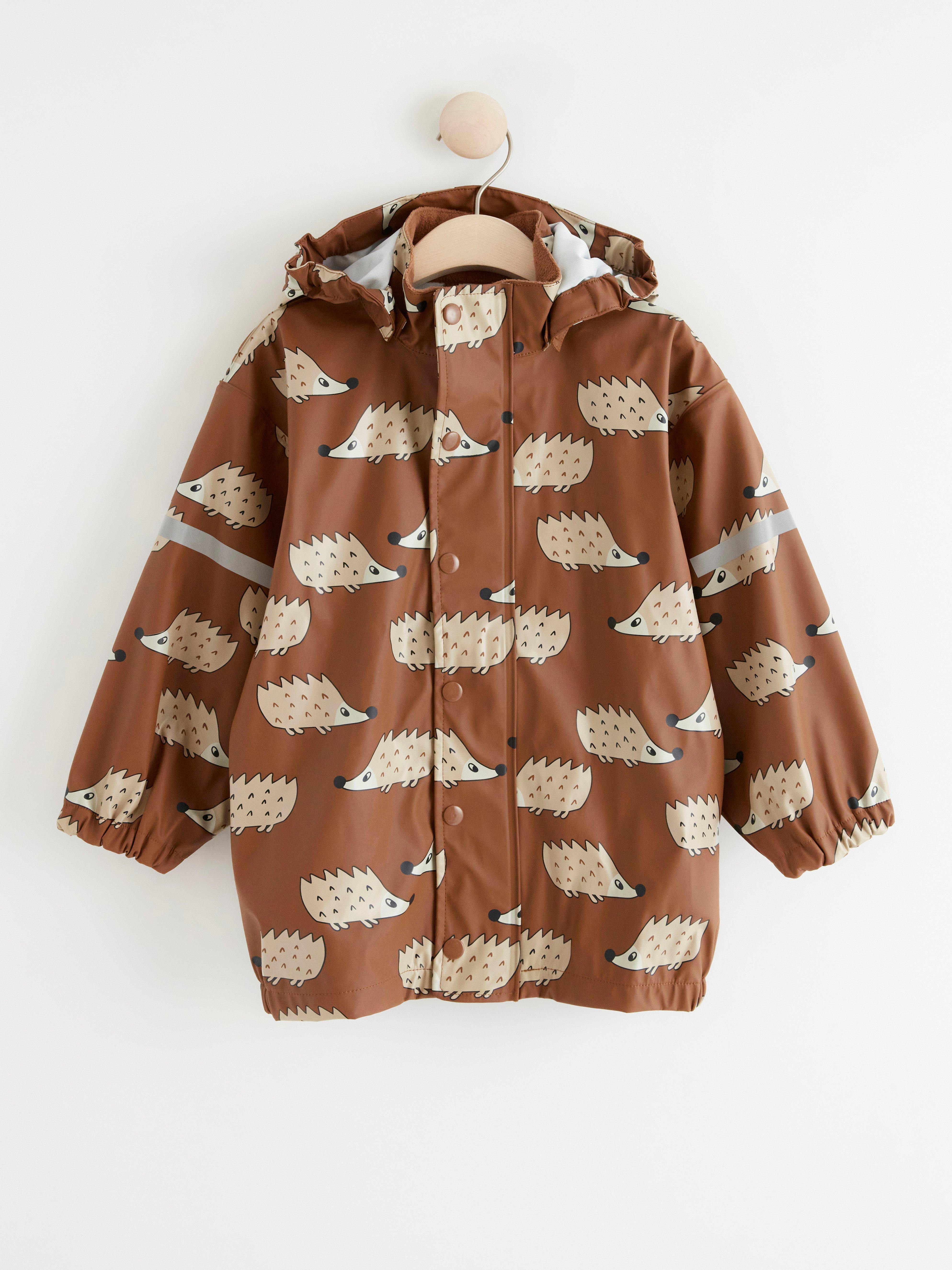 Rain Jacket - Kids Wear - Brown