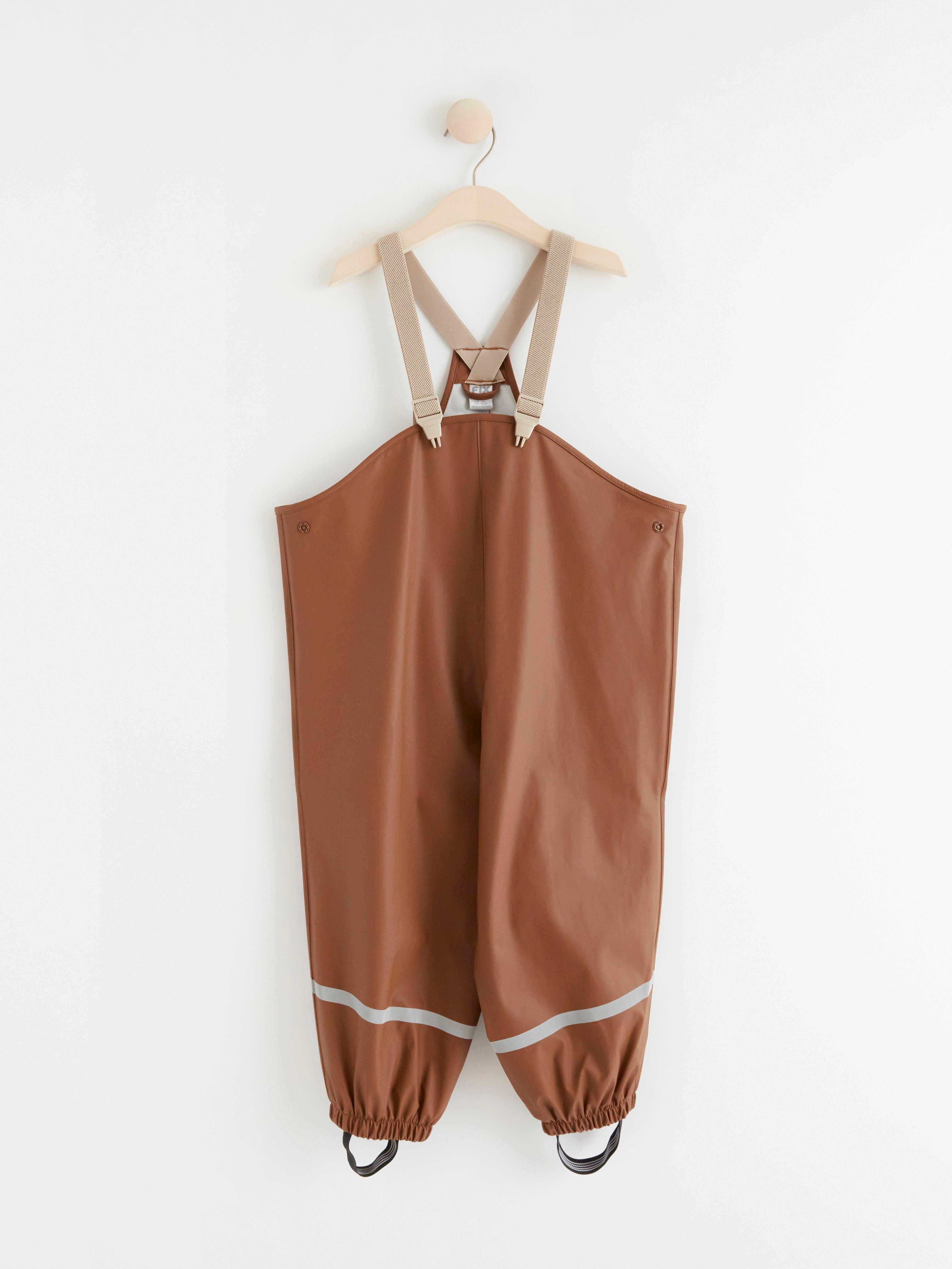 Rain Trousers - Kids Wear - Brown