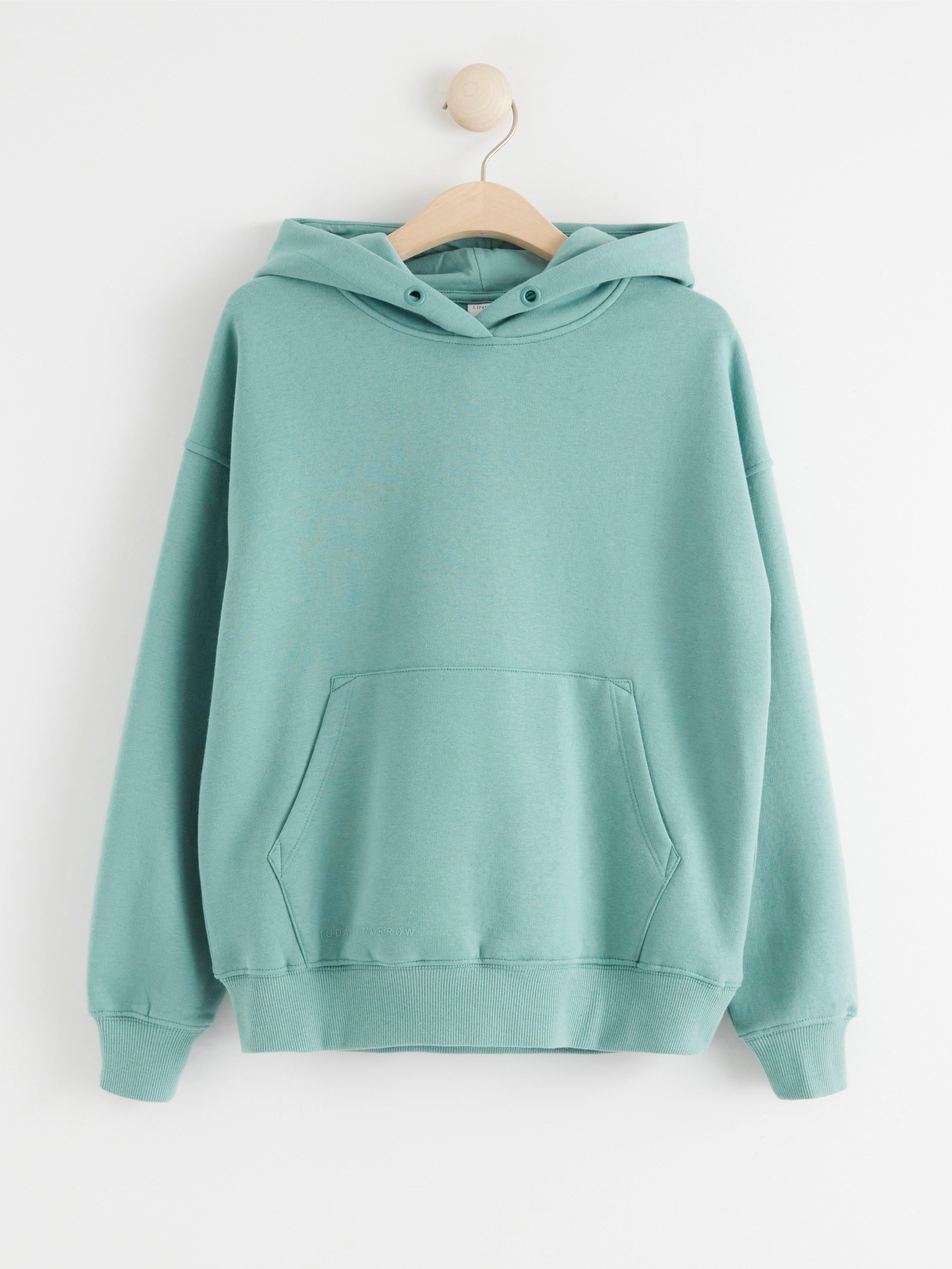 Hooded Sweatshirt - Kids Wear - Turquoise