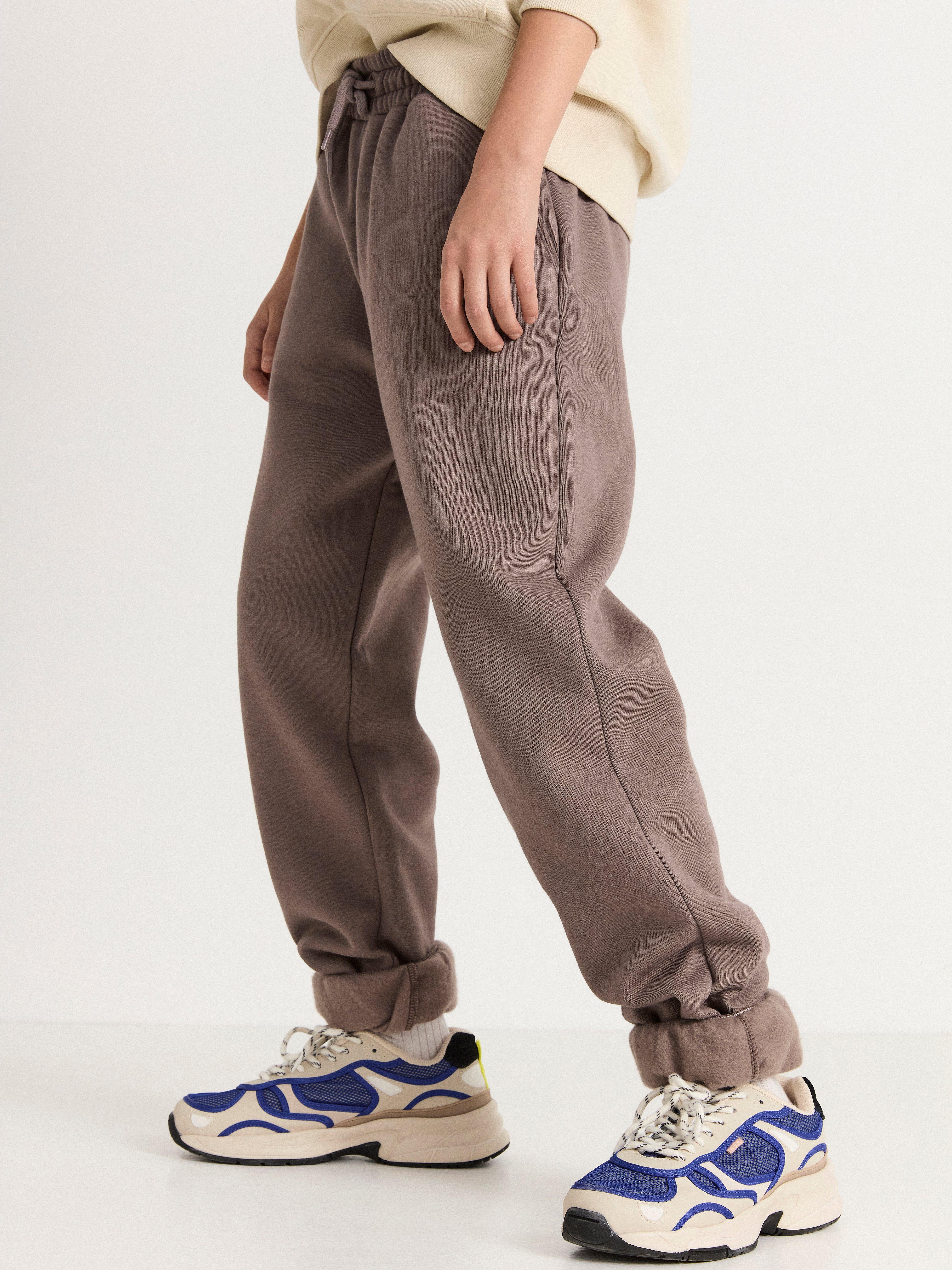 joggers with print