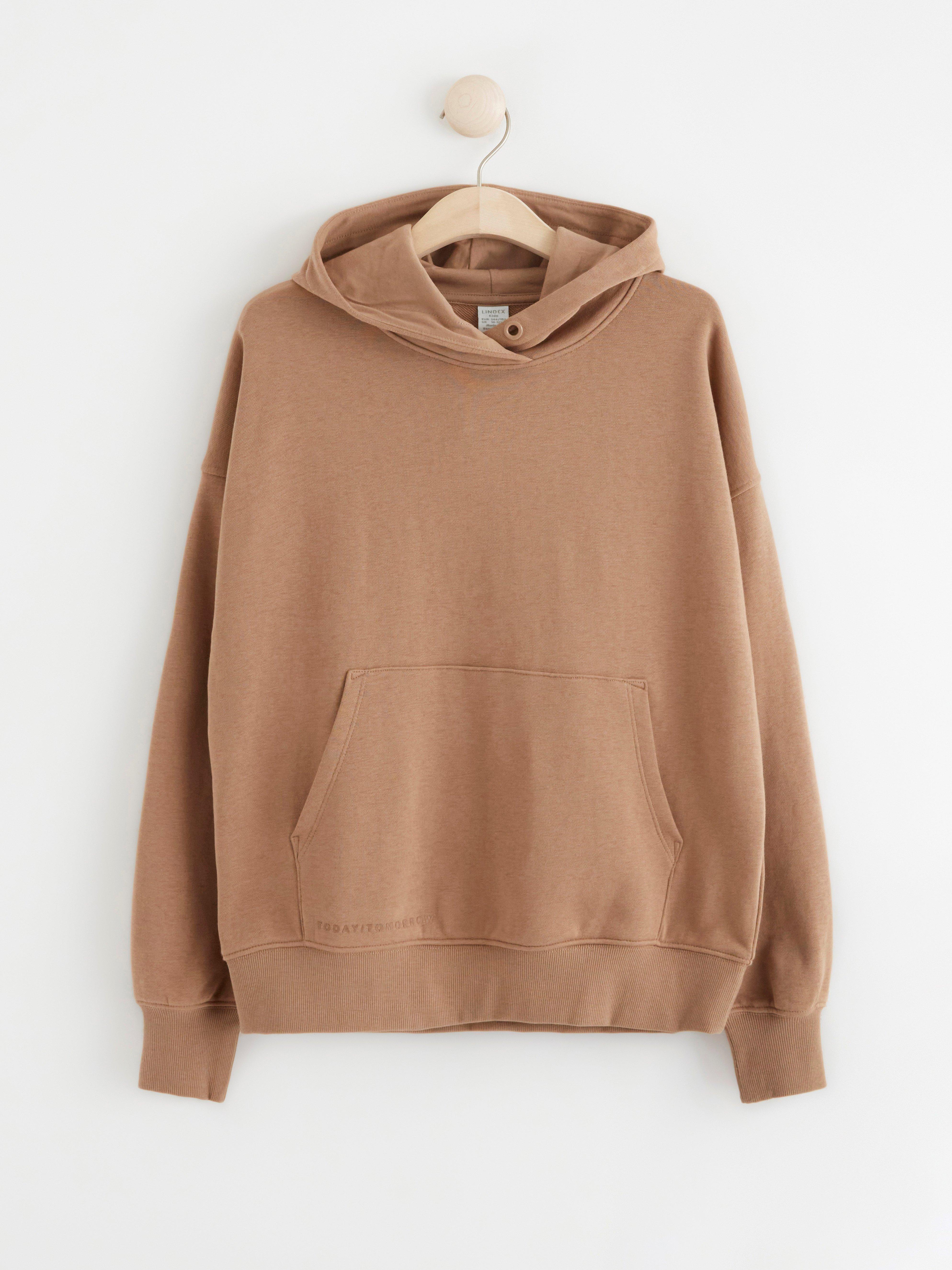 Hooded Sweatshirt - Kids Wear - Brown