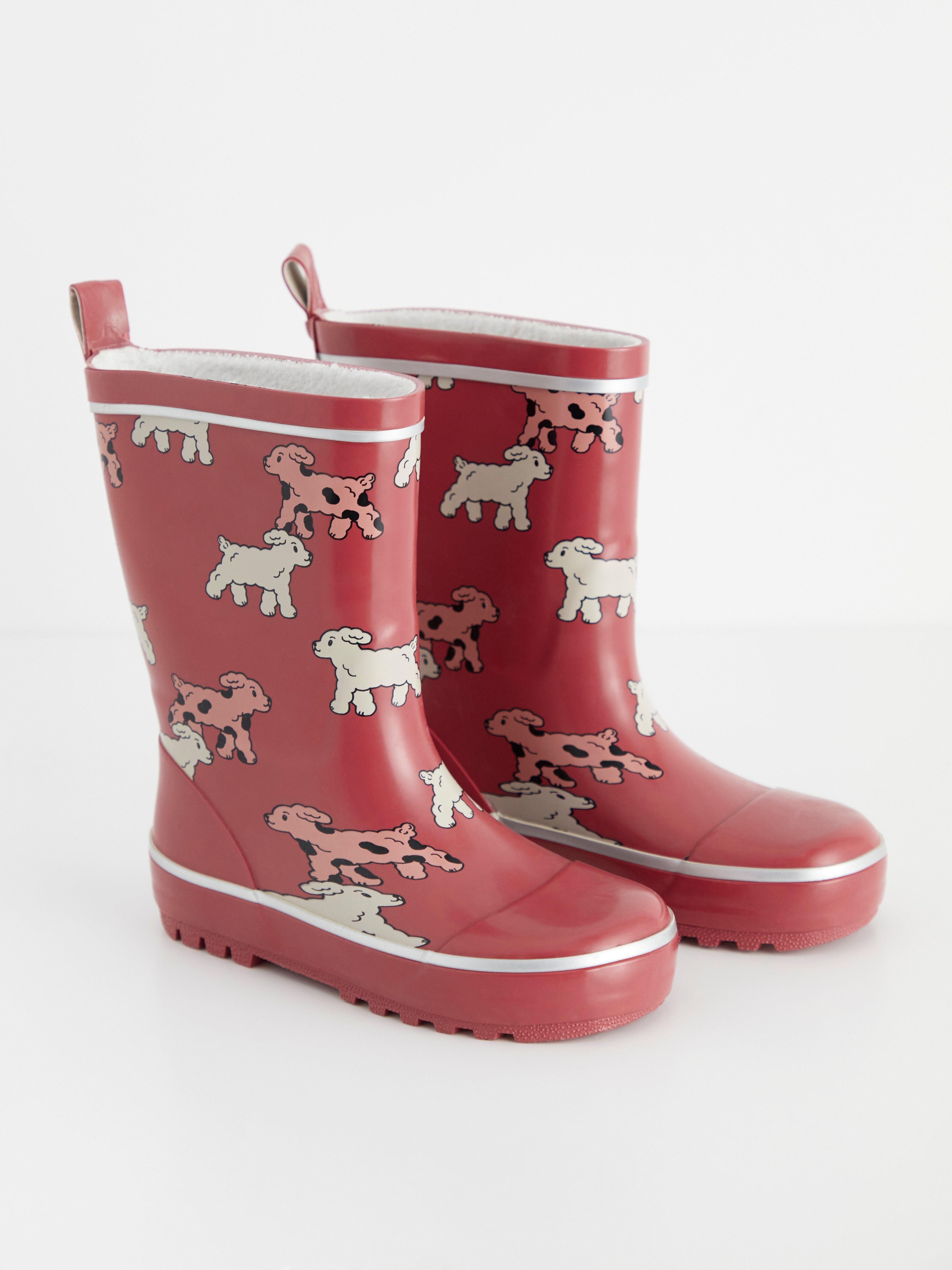 Gummistövlar - Barn - Rosa