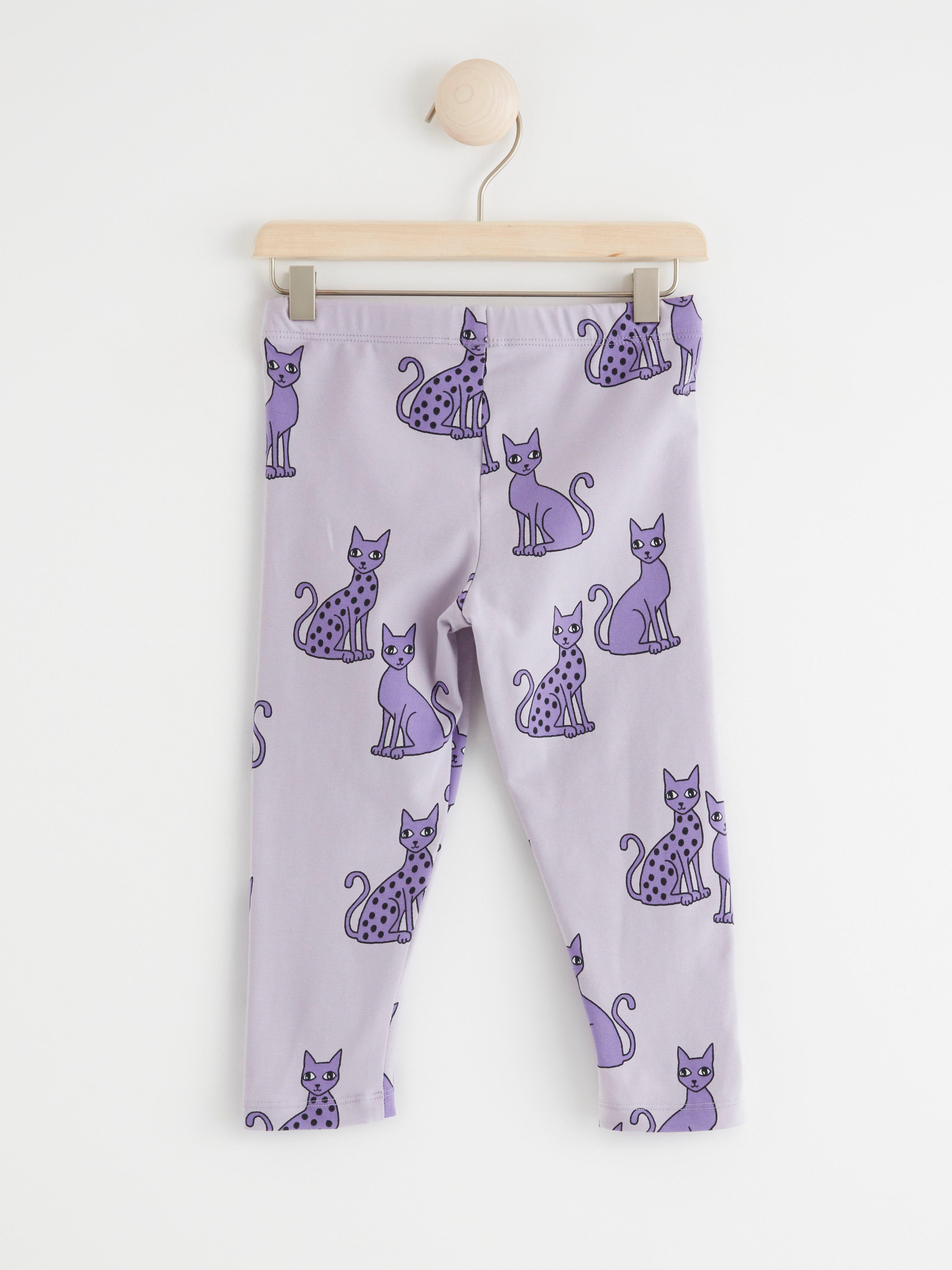 Leggings - Barn - Lilla