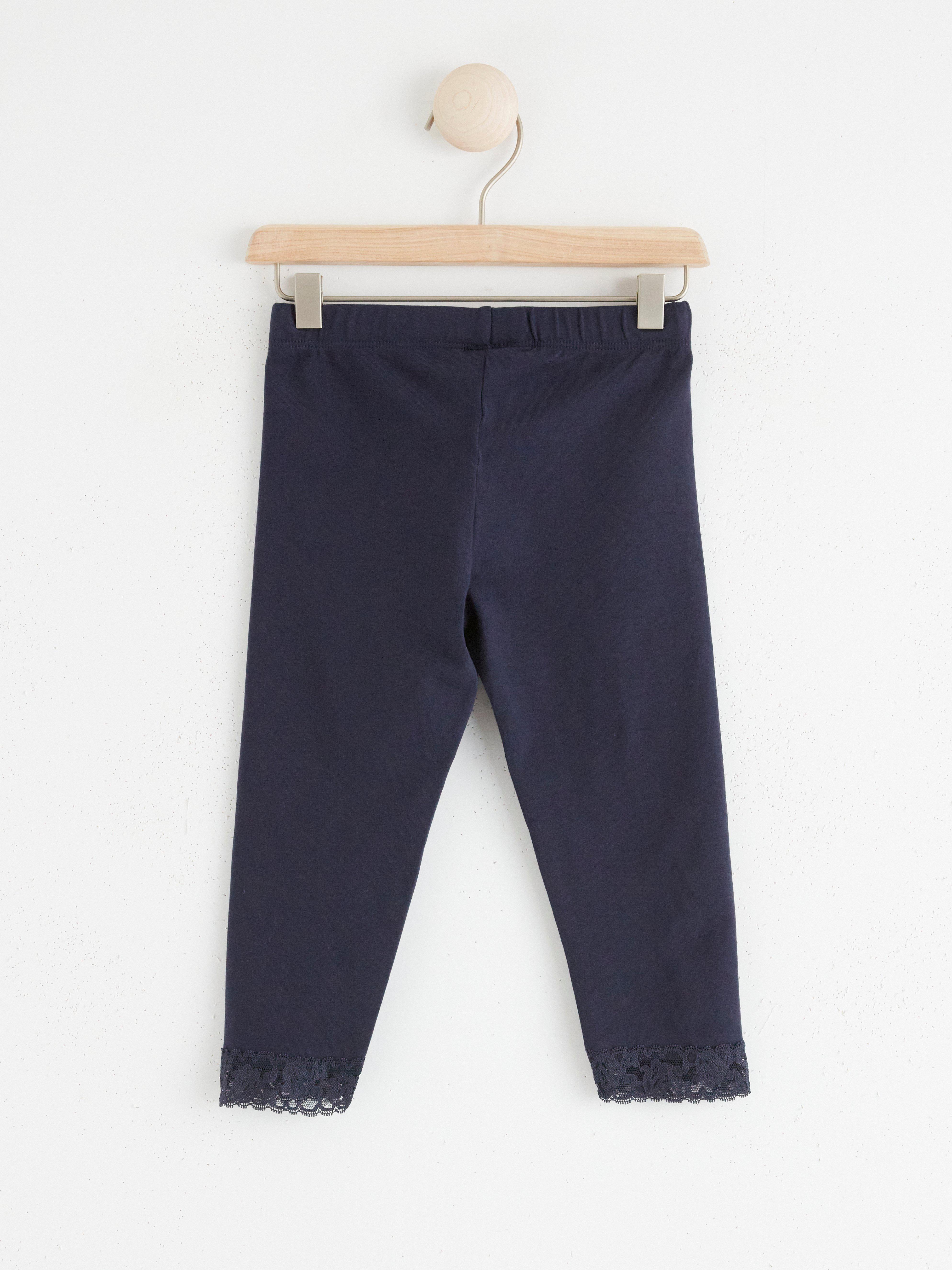 Leggings - Barn - Blå