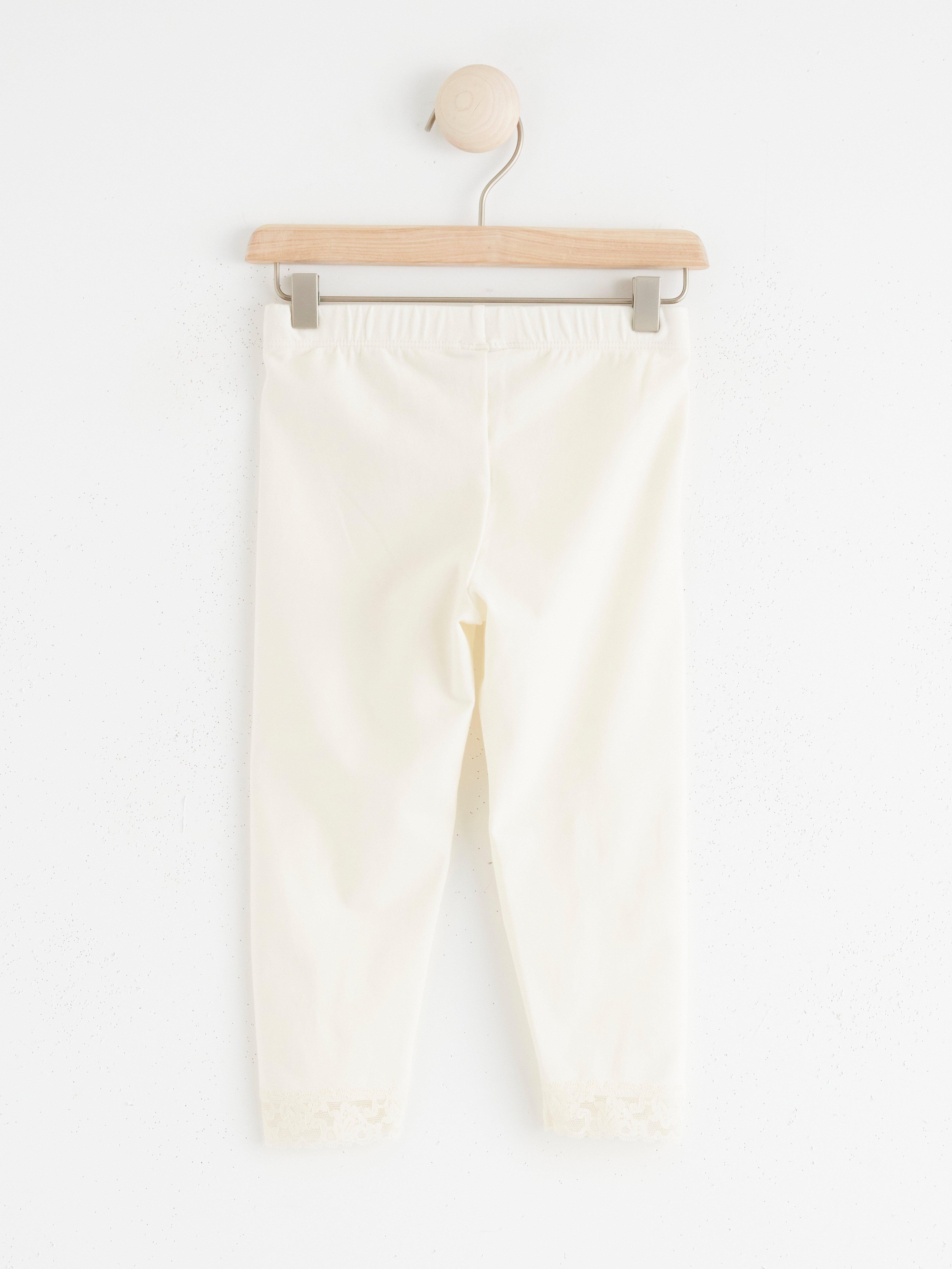 Leggings - Kids Wear - White