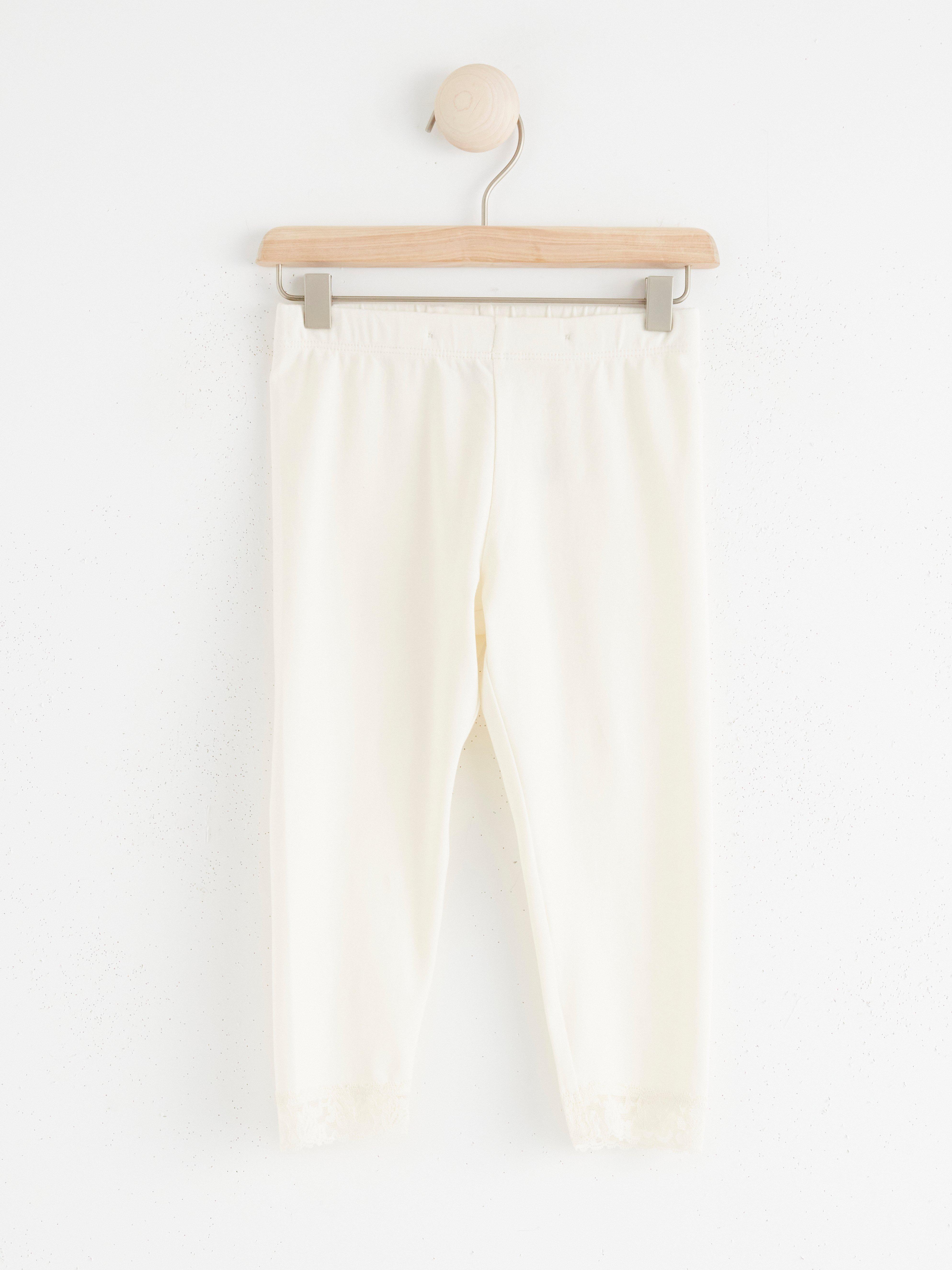 Leggings - Kids Wear - White