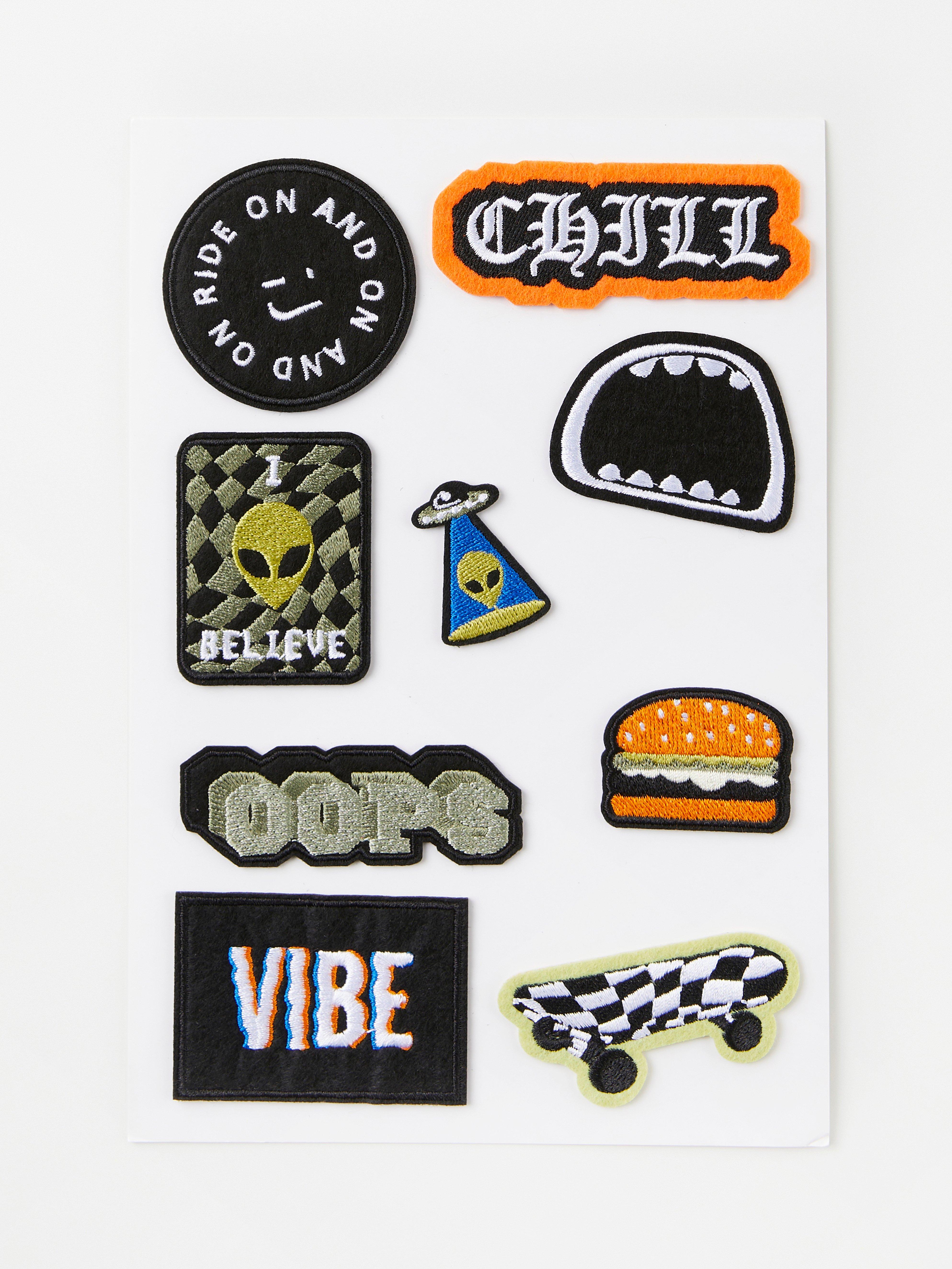 Tygmärken - Barn - Blå