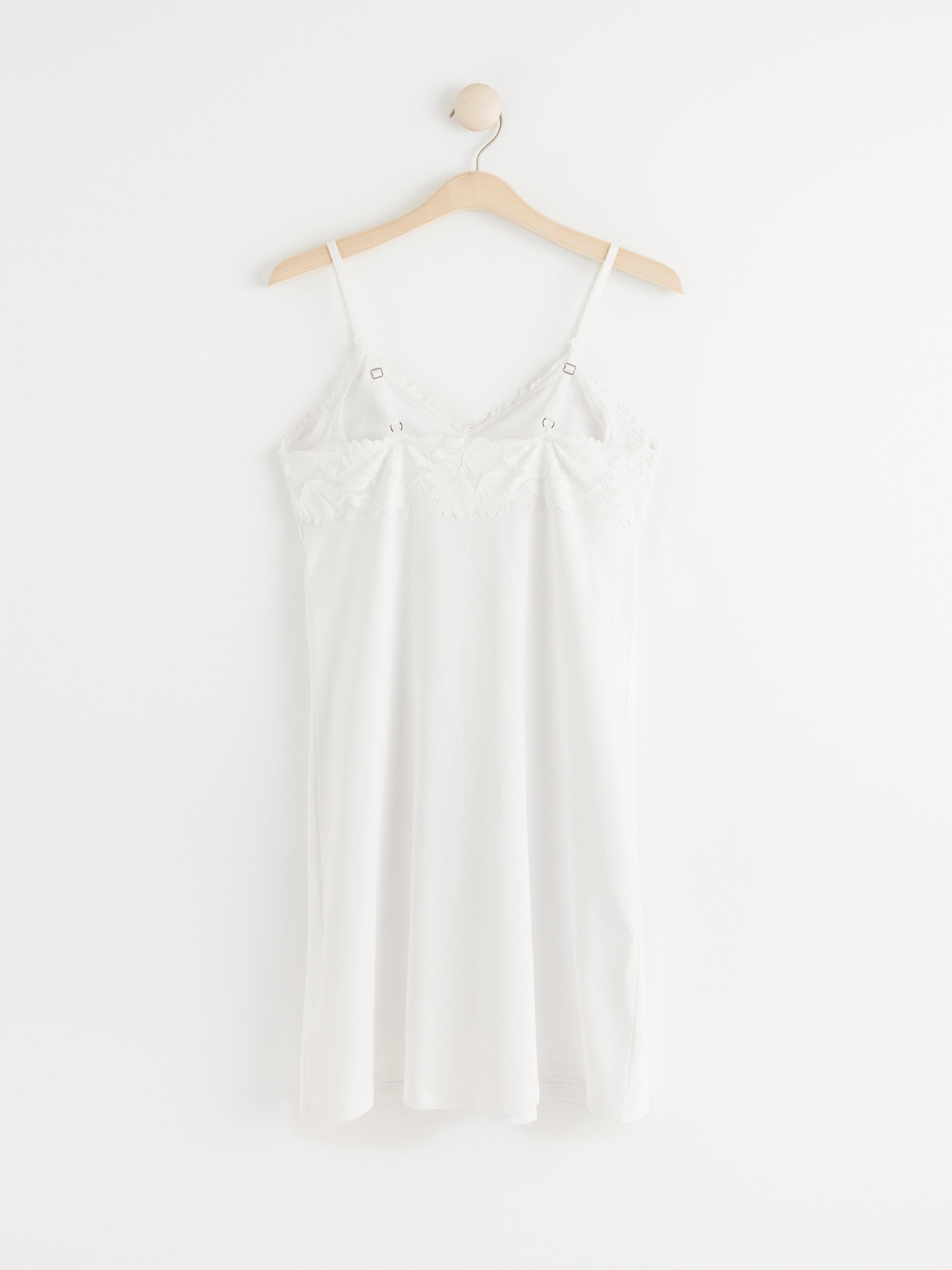 Night Slip - Lingerie - White