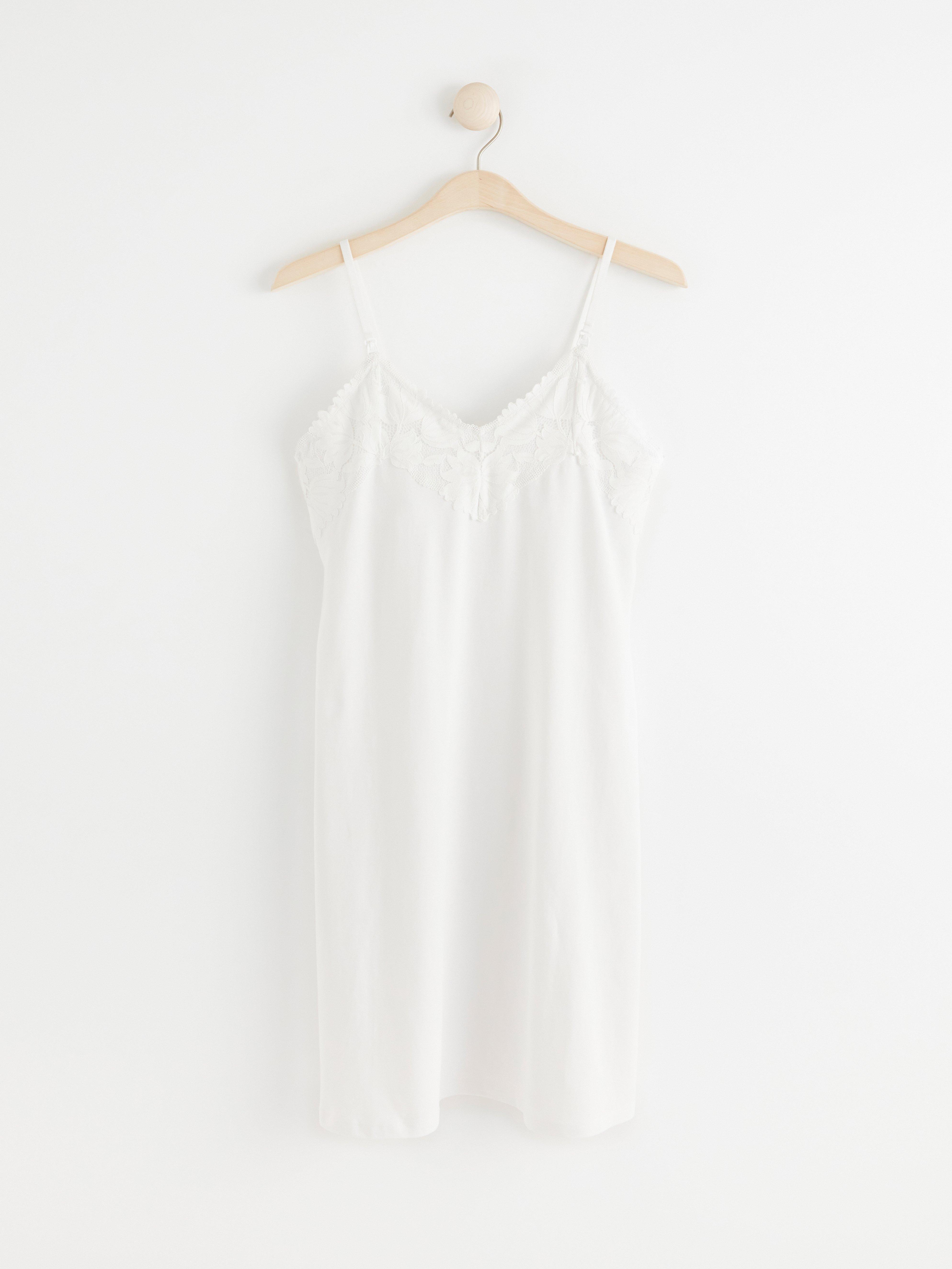 Night Slip - Lingerie - White