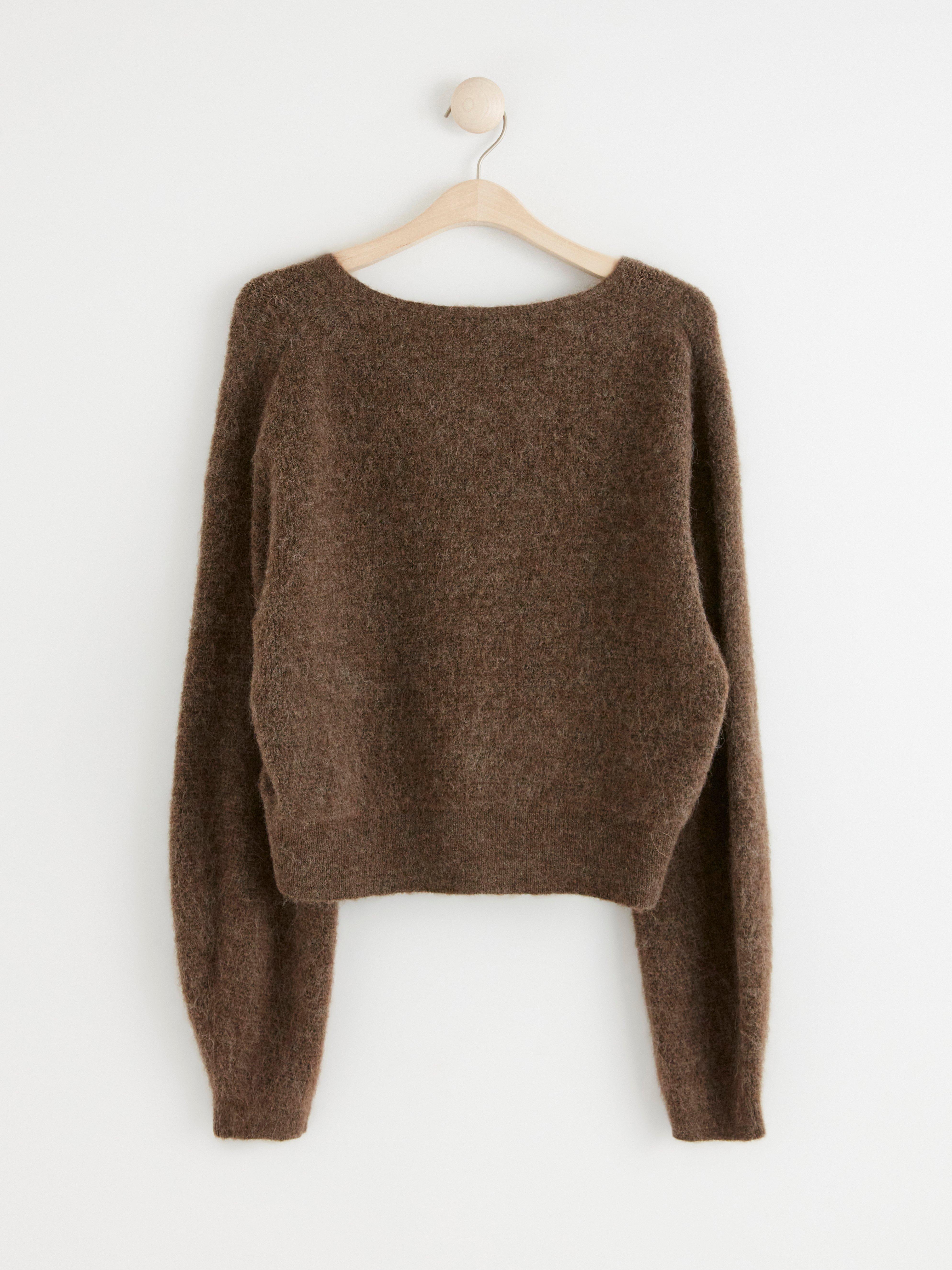 Cardigan - Womens Wear - Brown