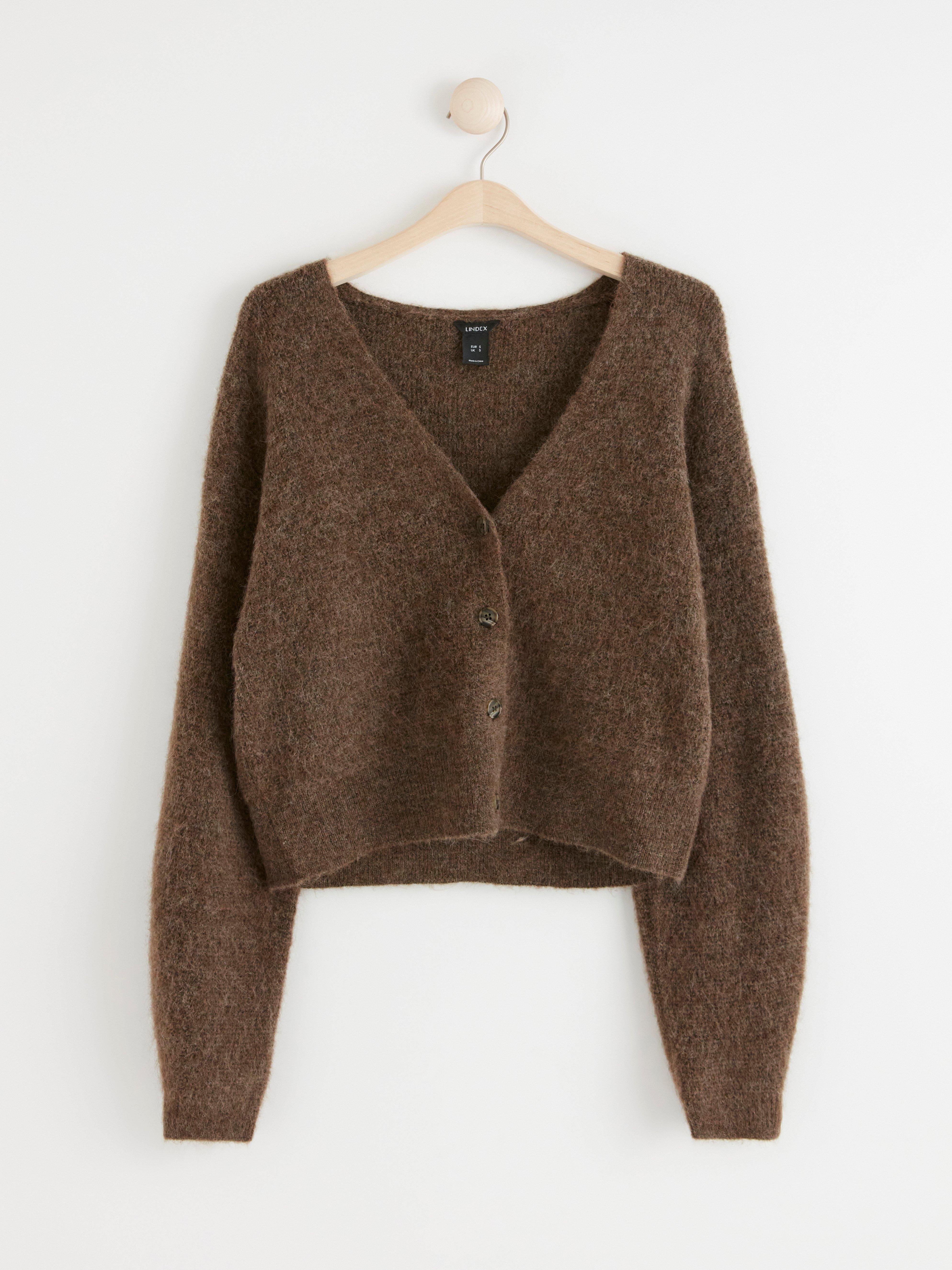 Cardigan - Womens Wear - Brown