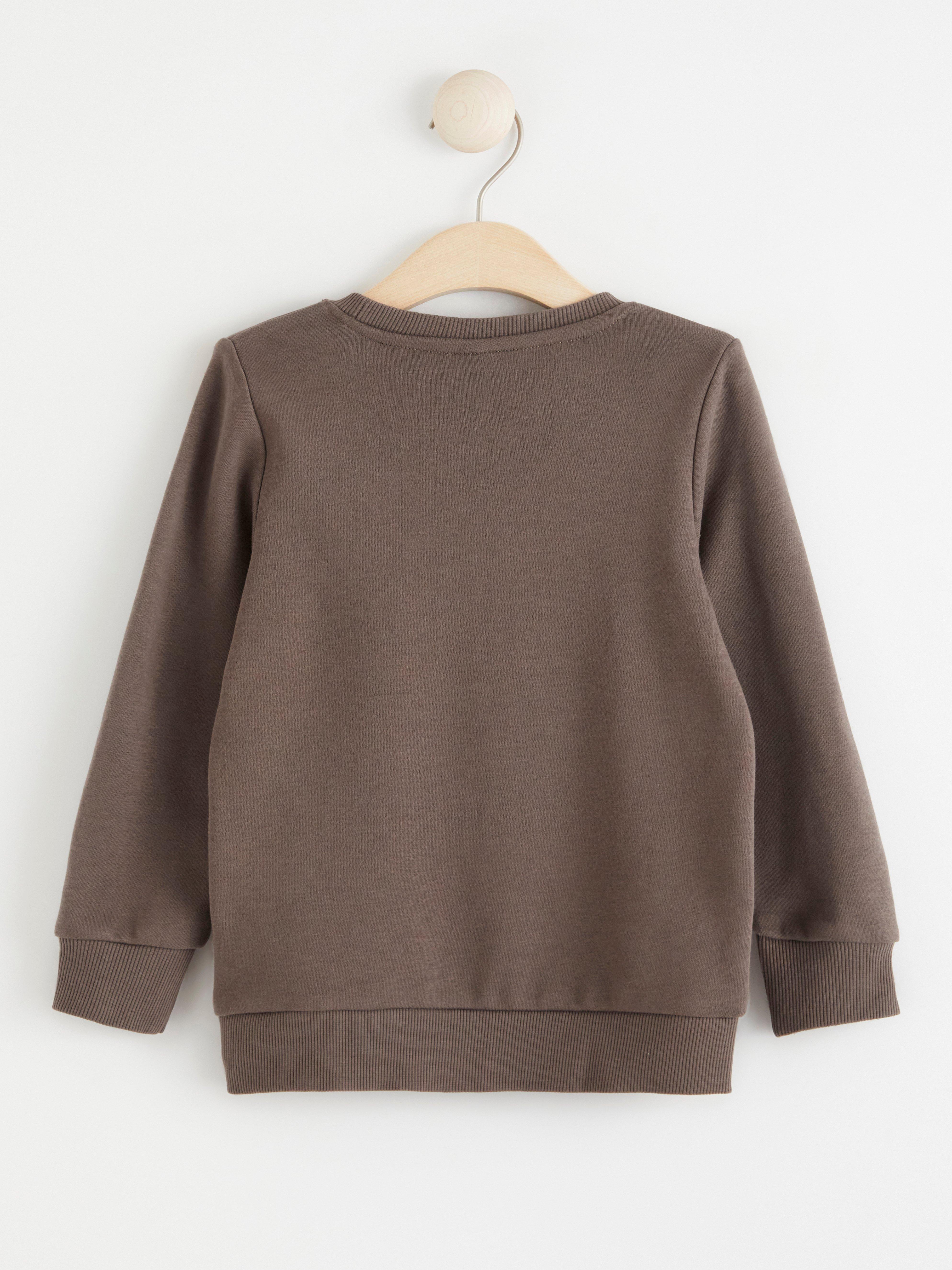 Sweatshirt - Barn - Khaki