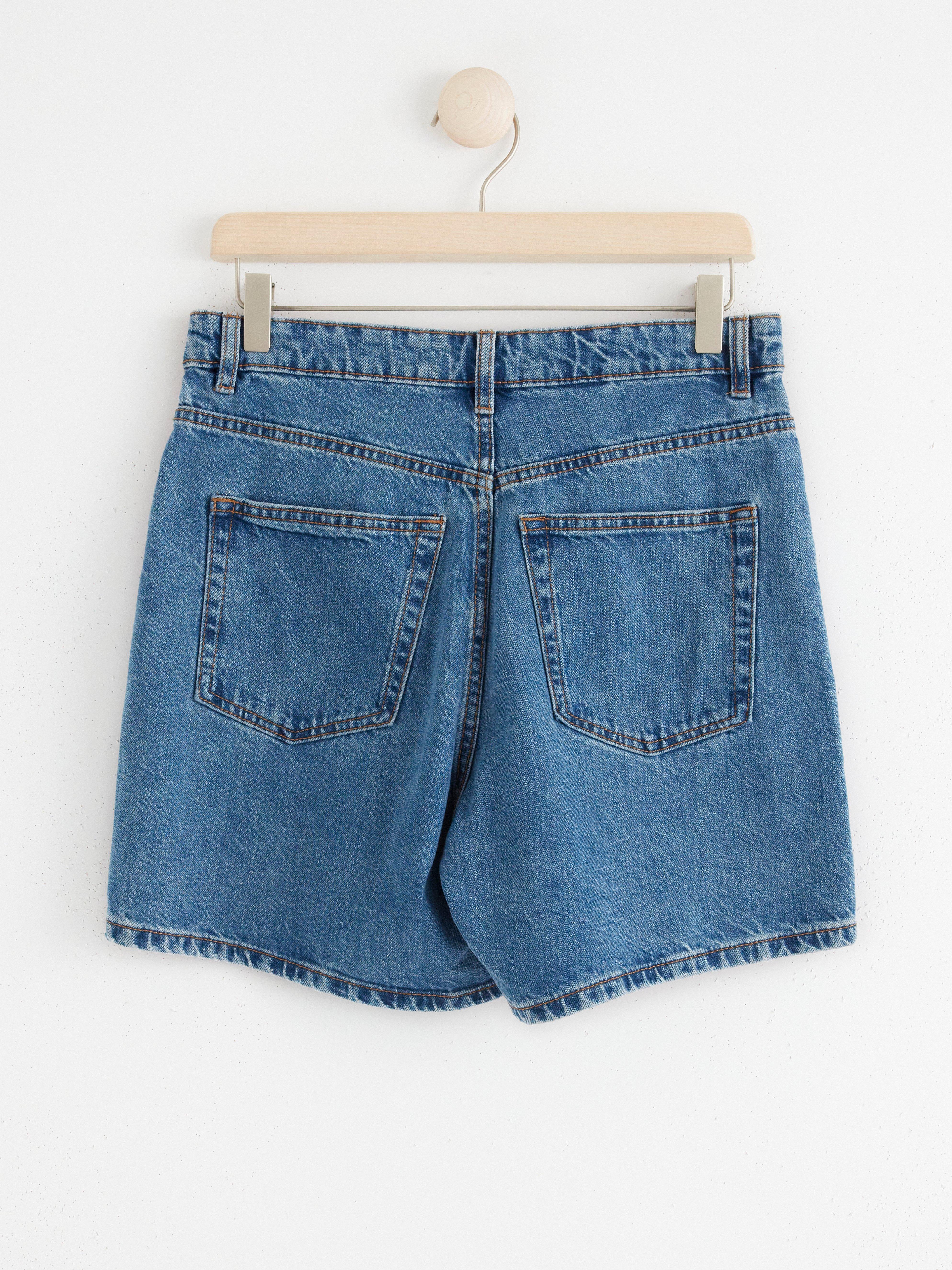 Shorts - Dam - Blå