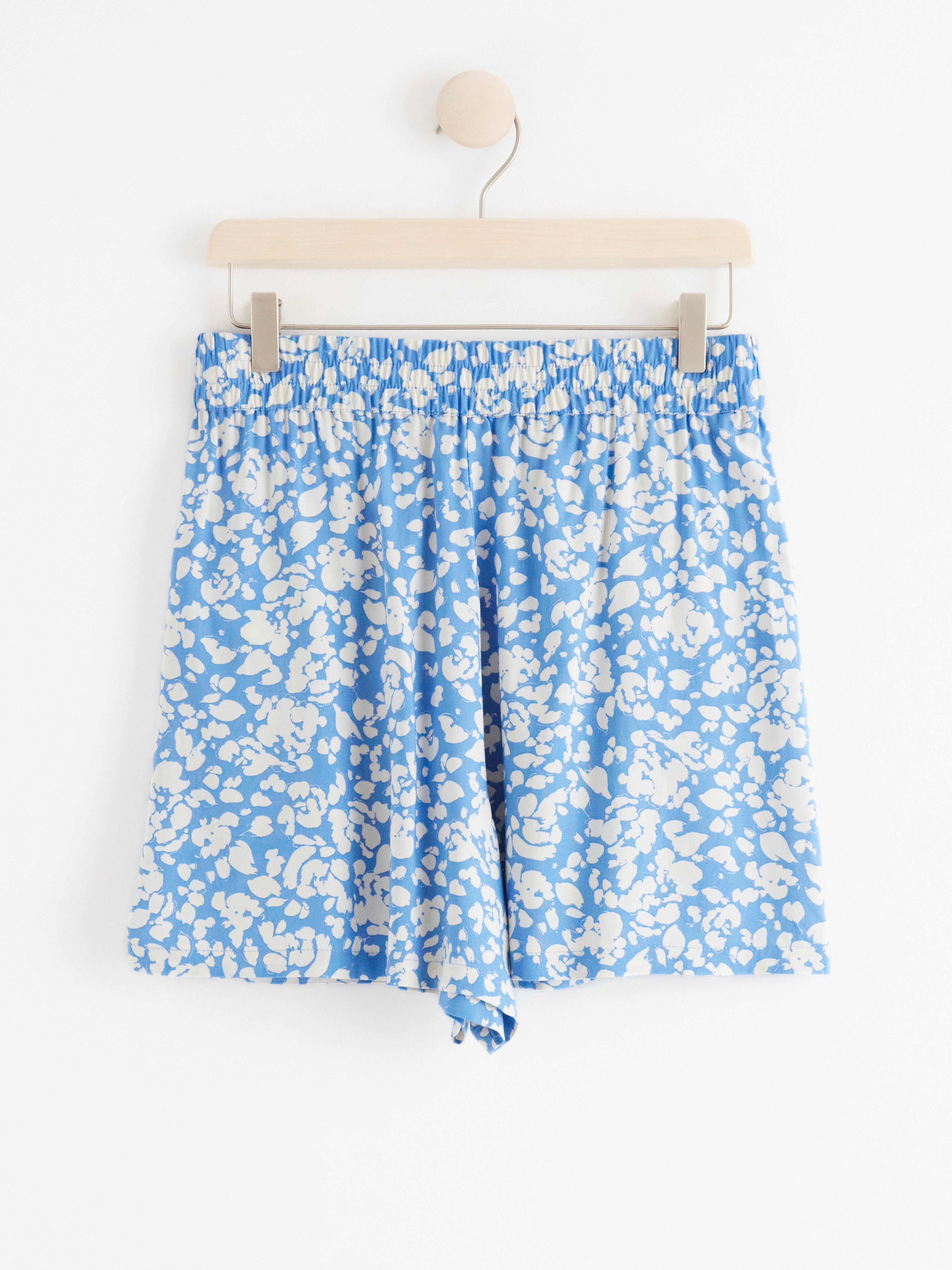 Shorts - Dame - Blå