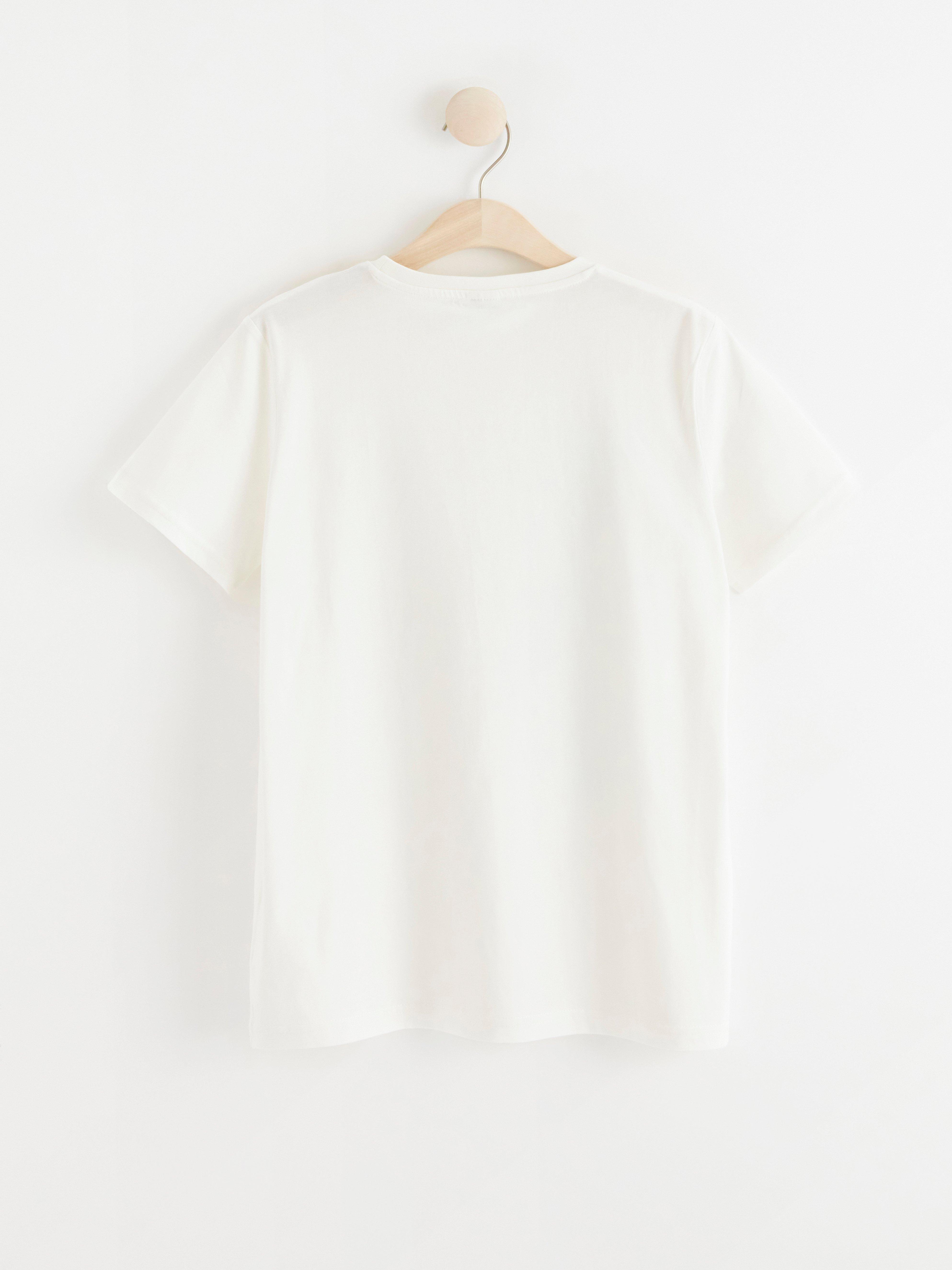 T-shirt - Barn - Hvit