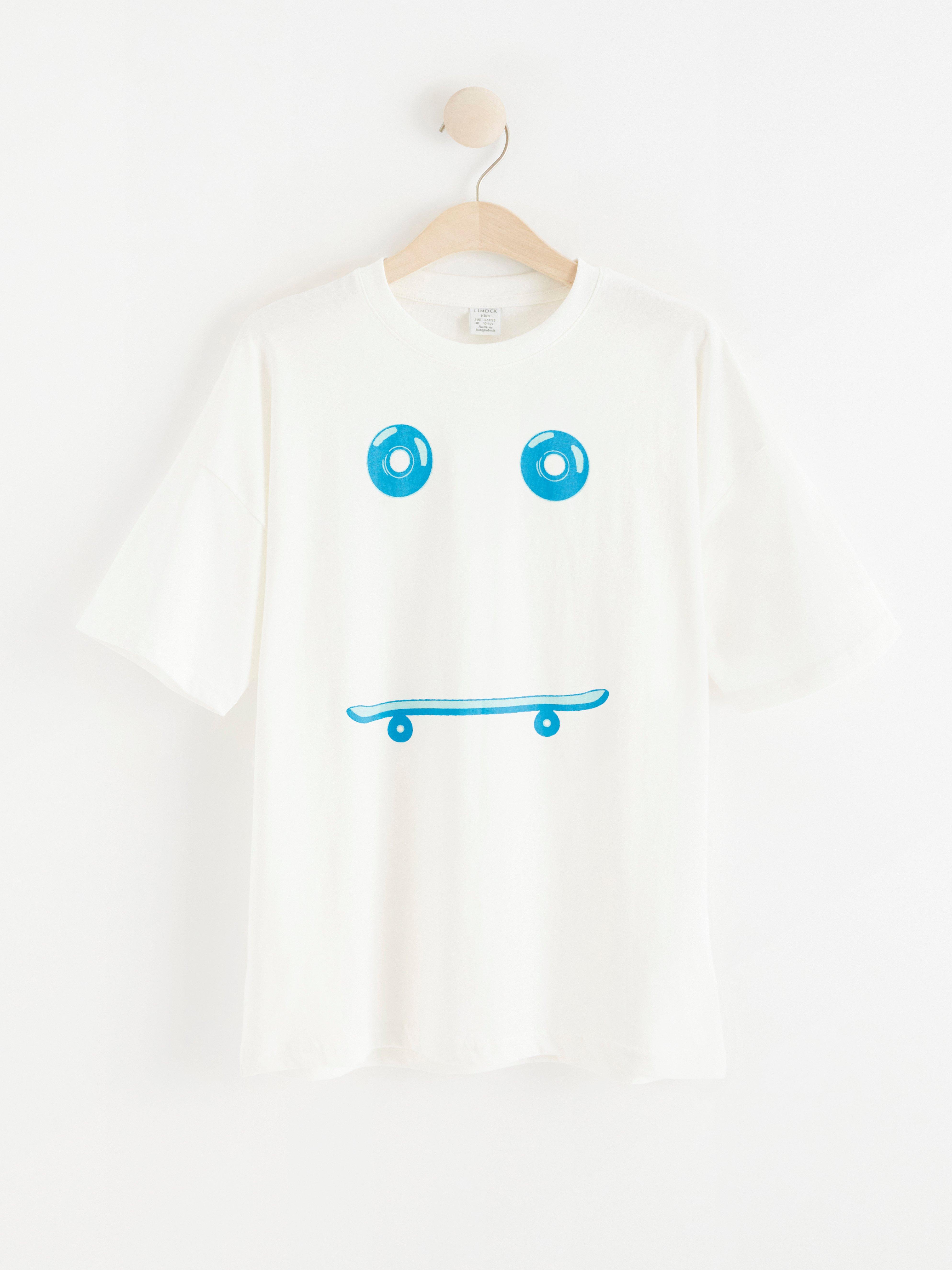 T-shirt - Barn - Vit