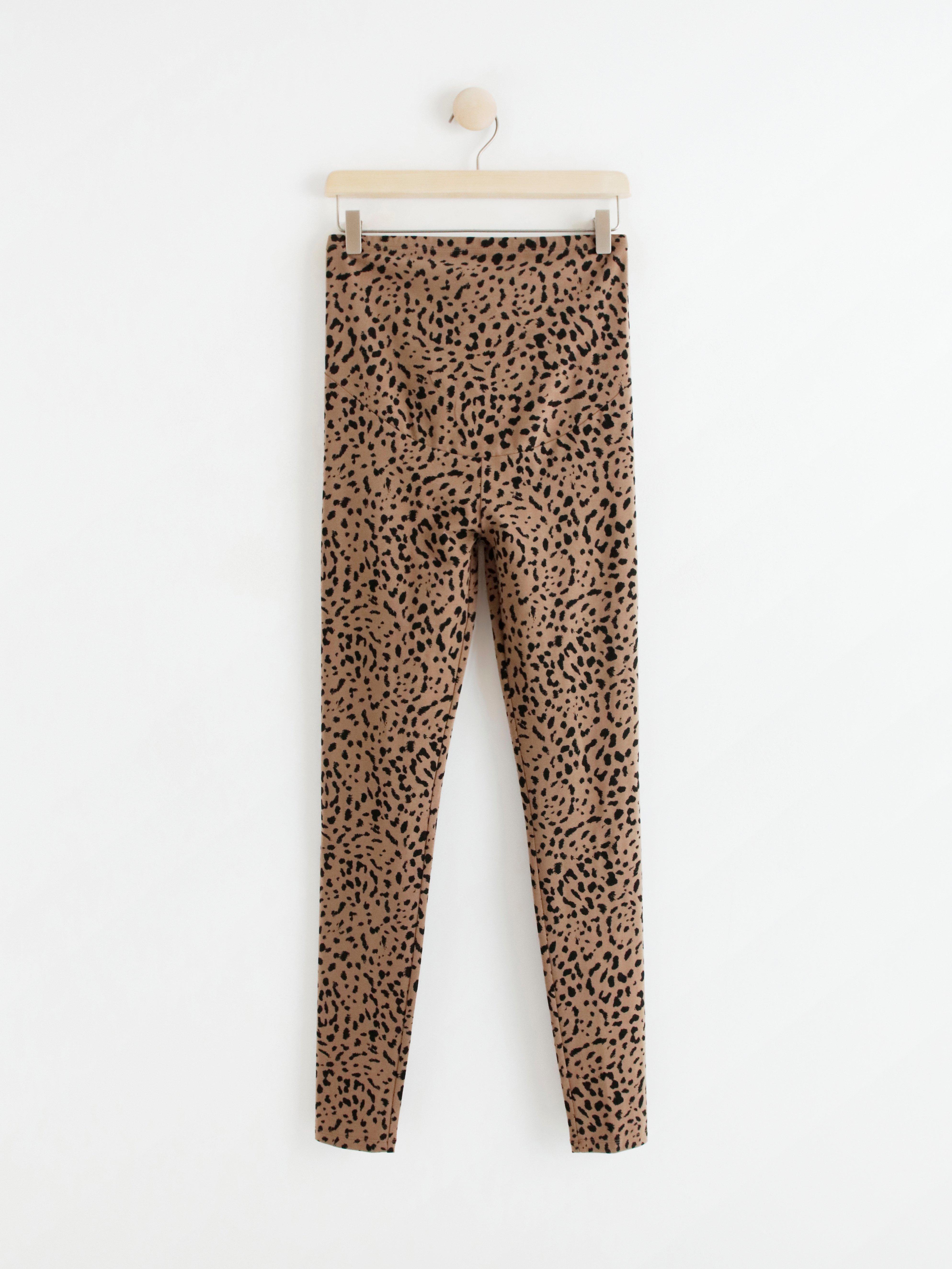 Maternity Leggings - Womens Wear - Brown