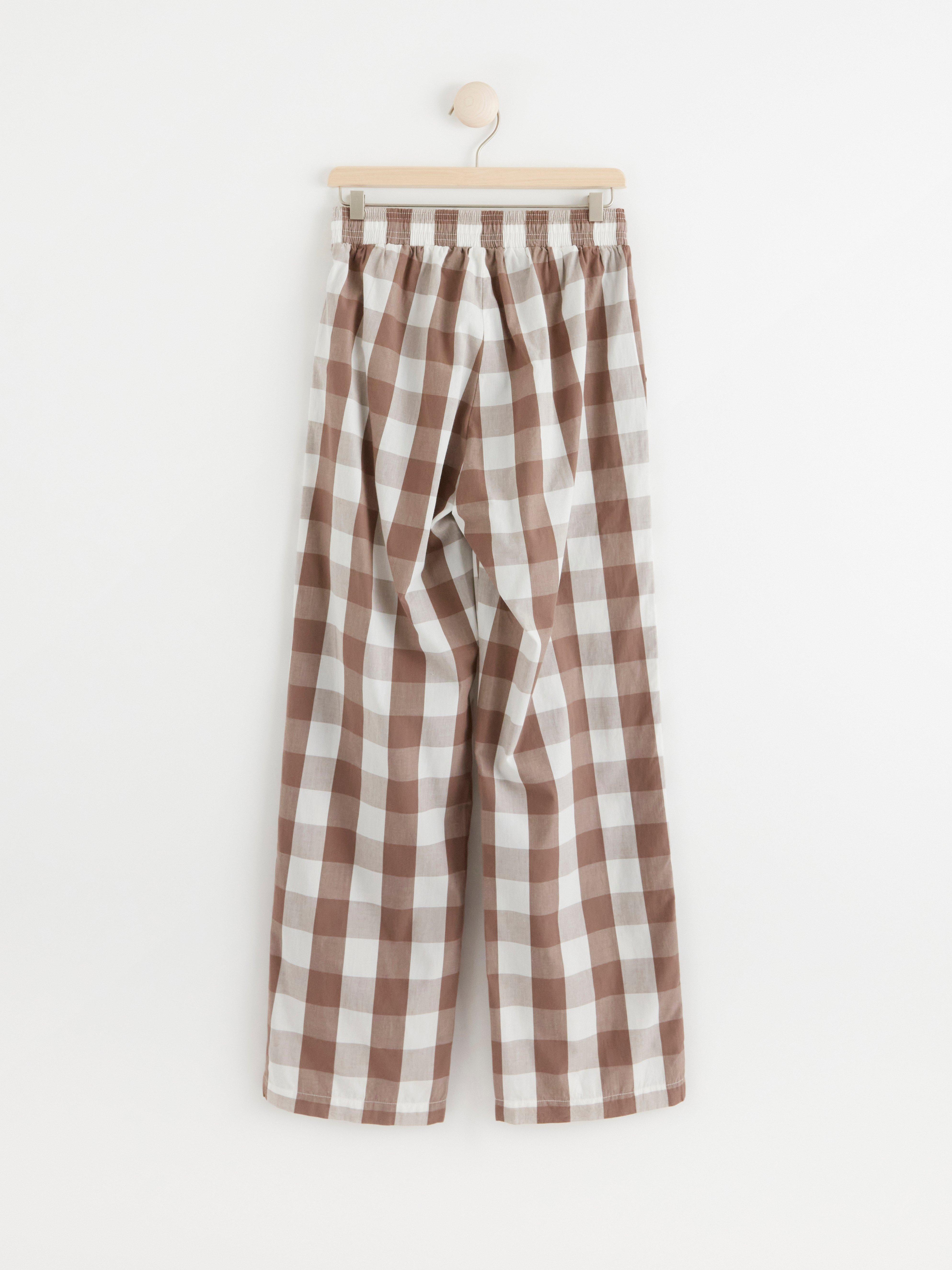 Pyjamasbyxor - Barn - Brun