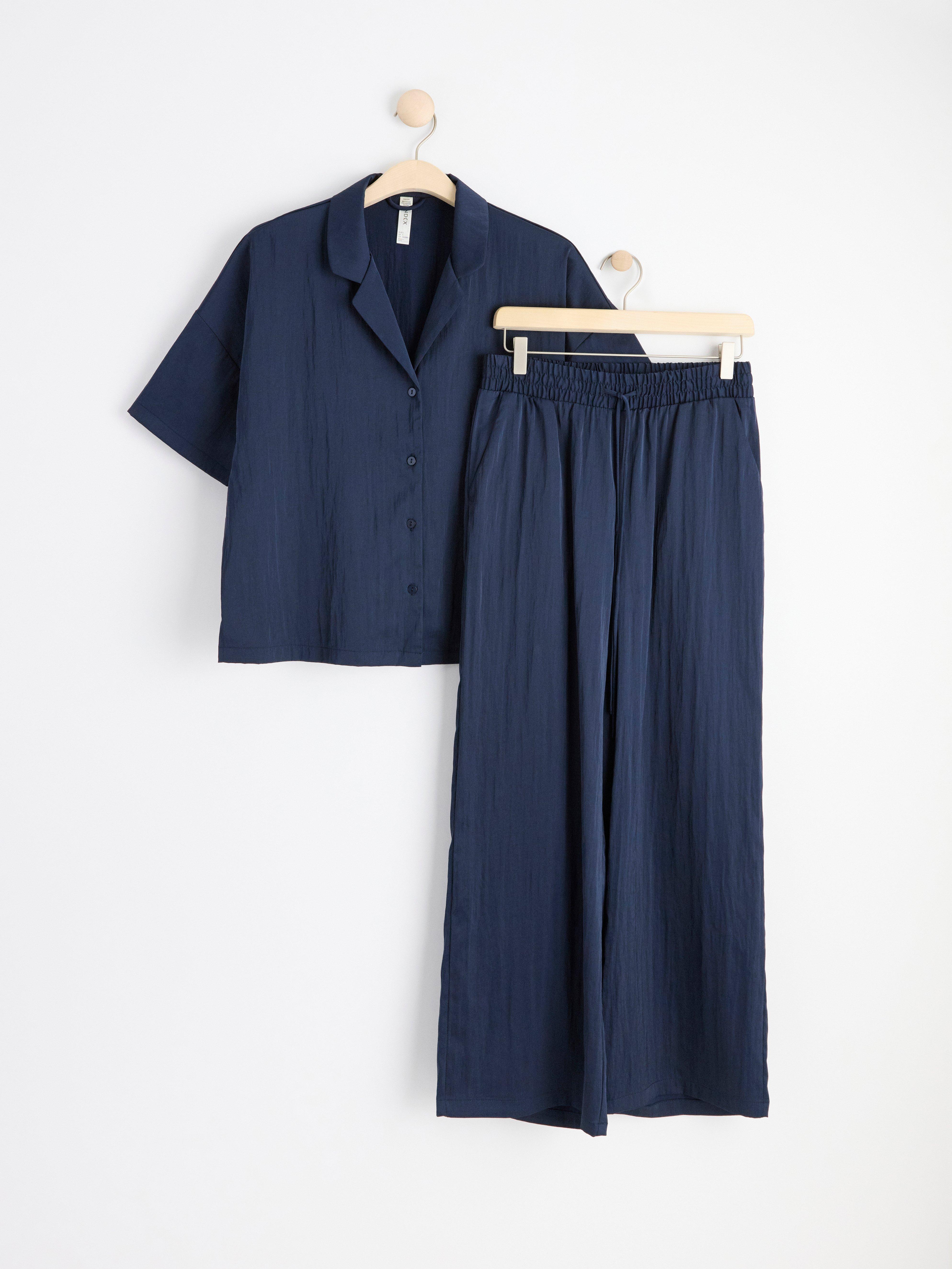 Pyjama Set - Lingerie - Blue