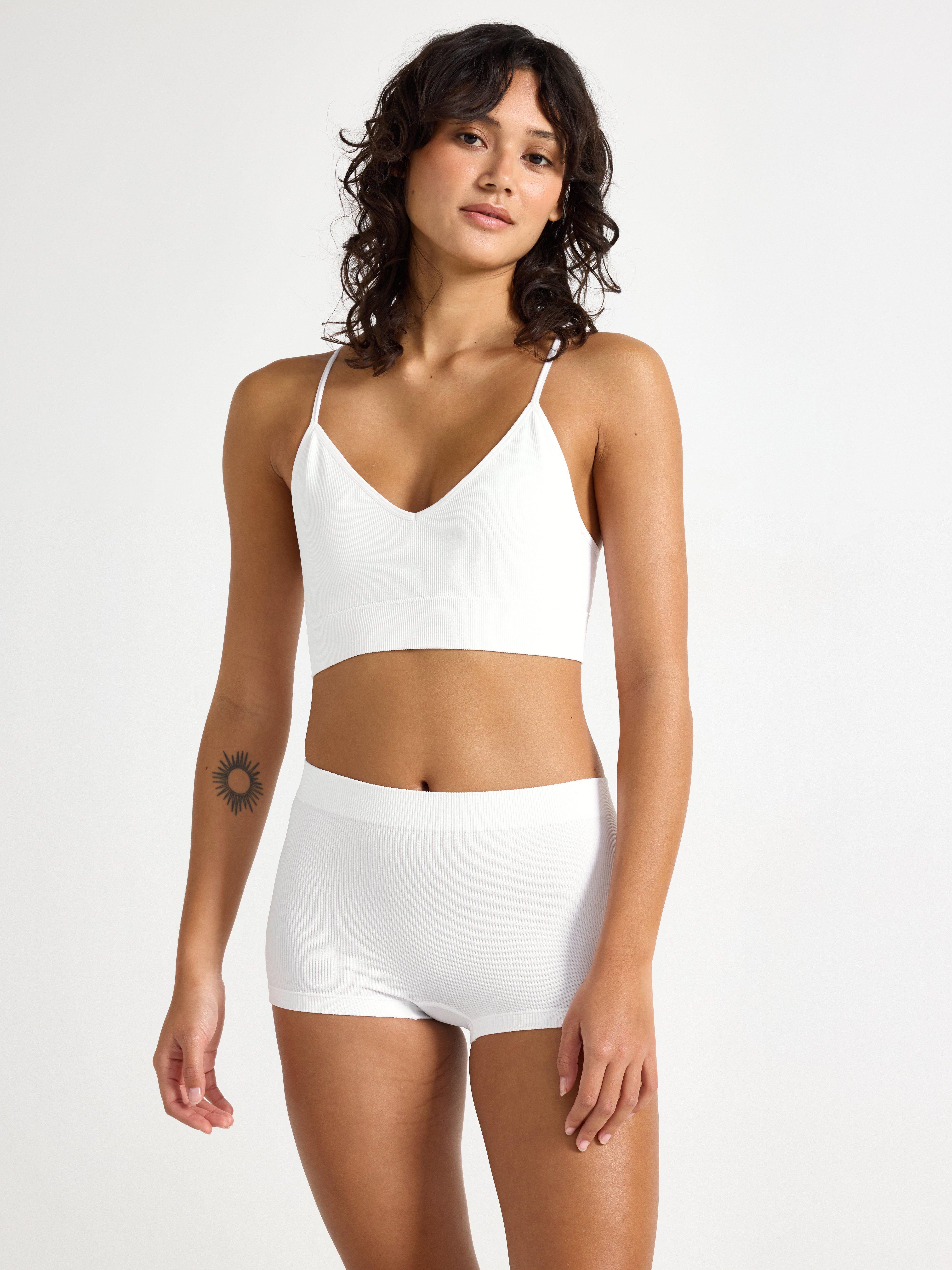 Boxer Midi - Lingerie - White