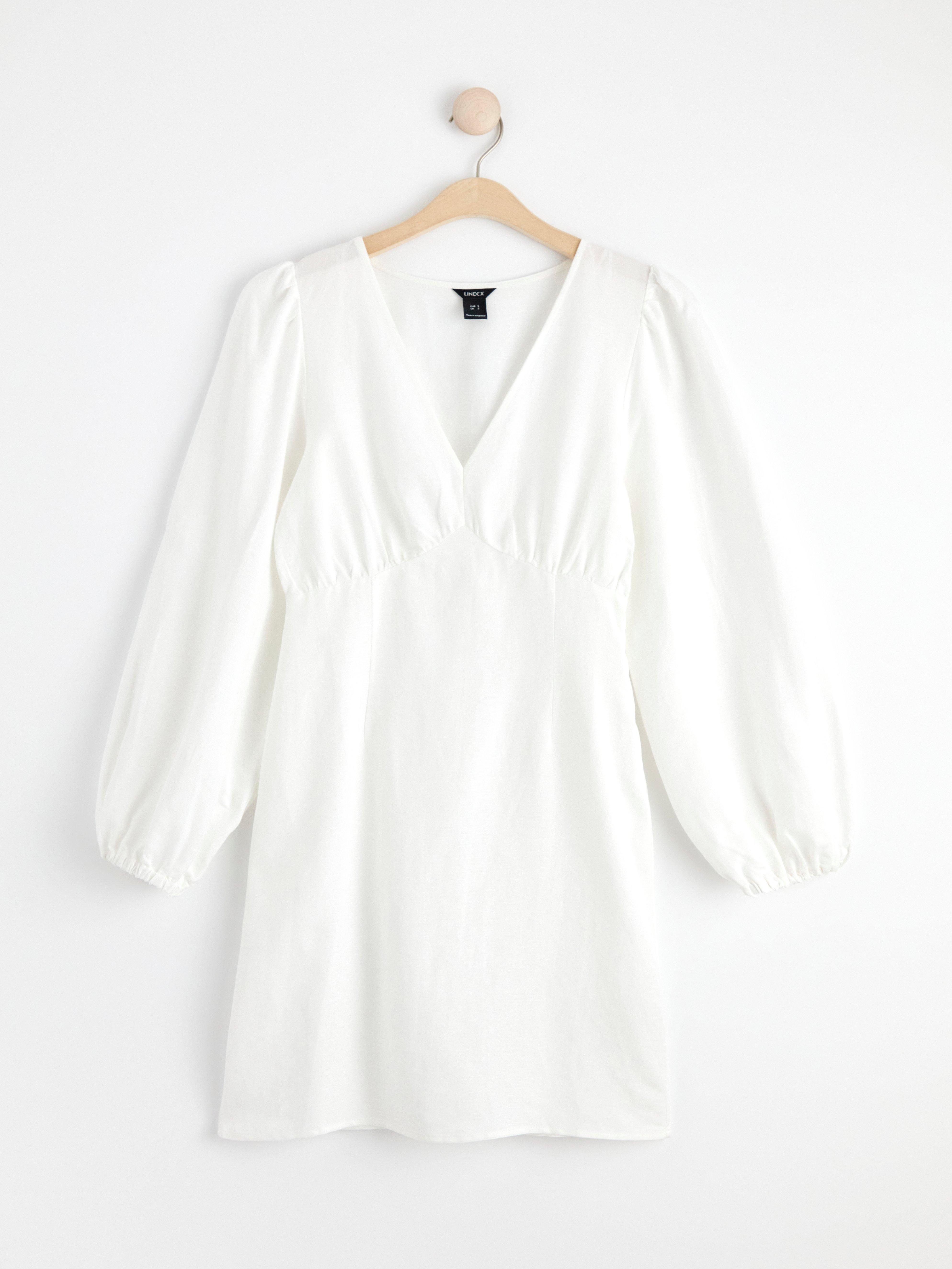 Klänning - Dam - Vit