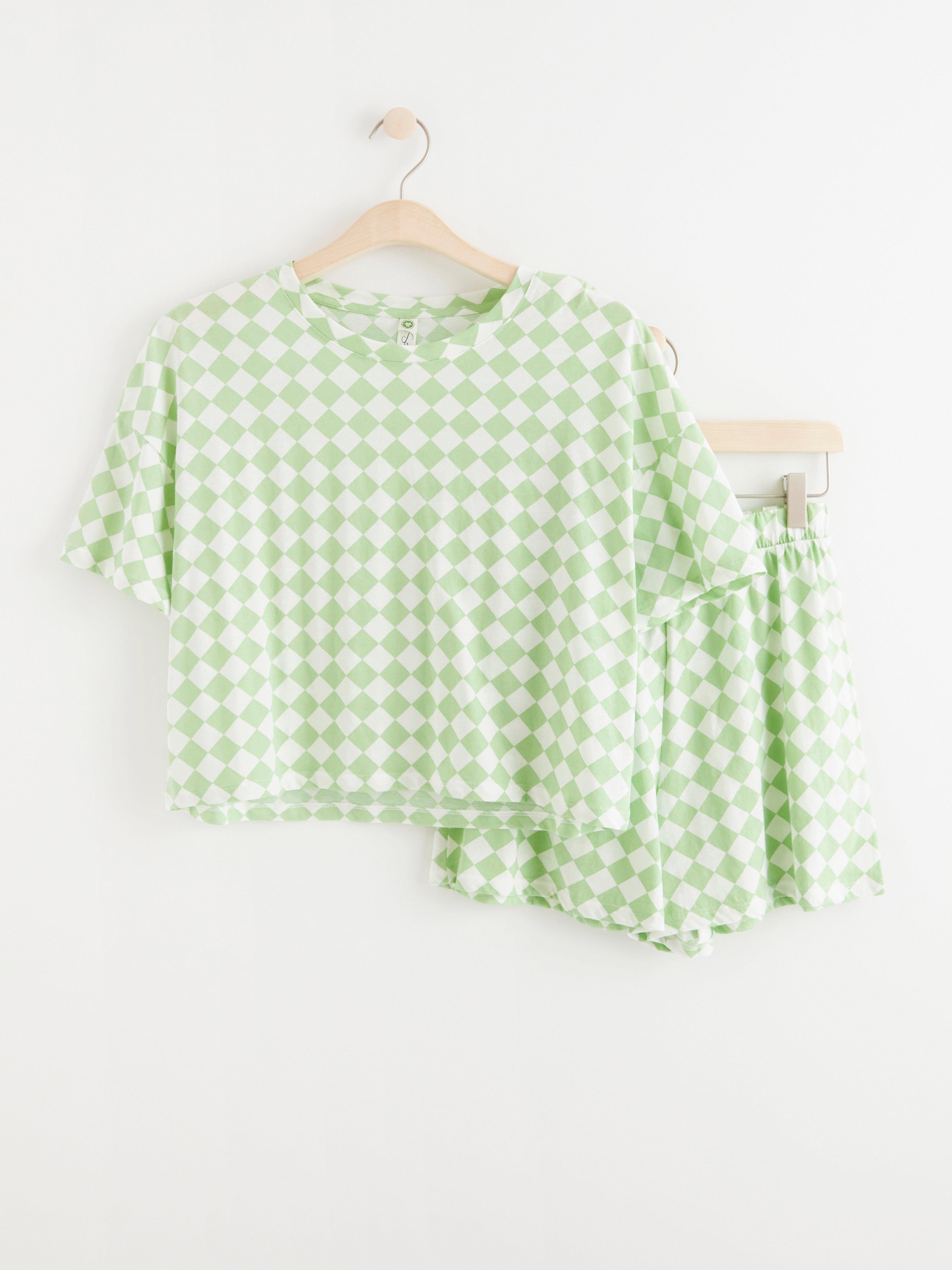 Pyjama Set - Lingerie - Green