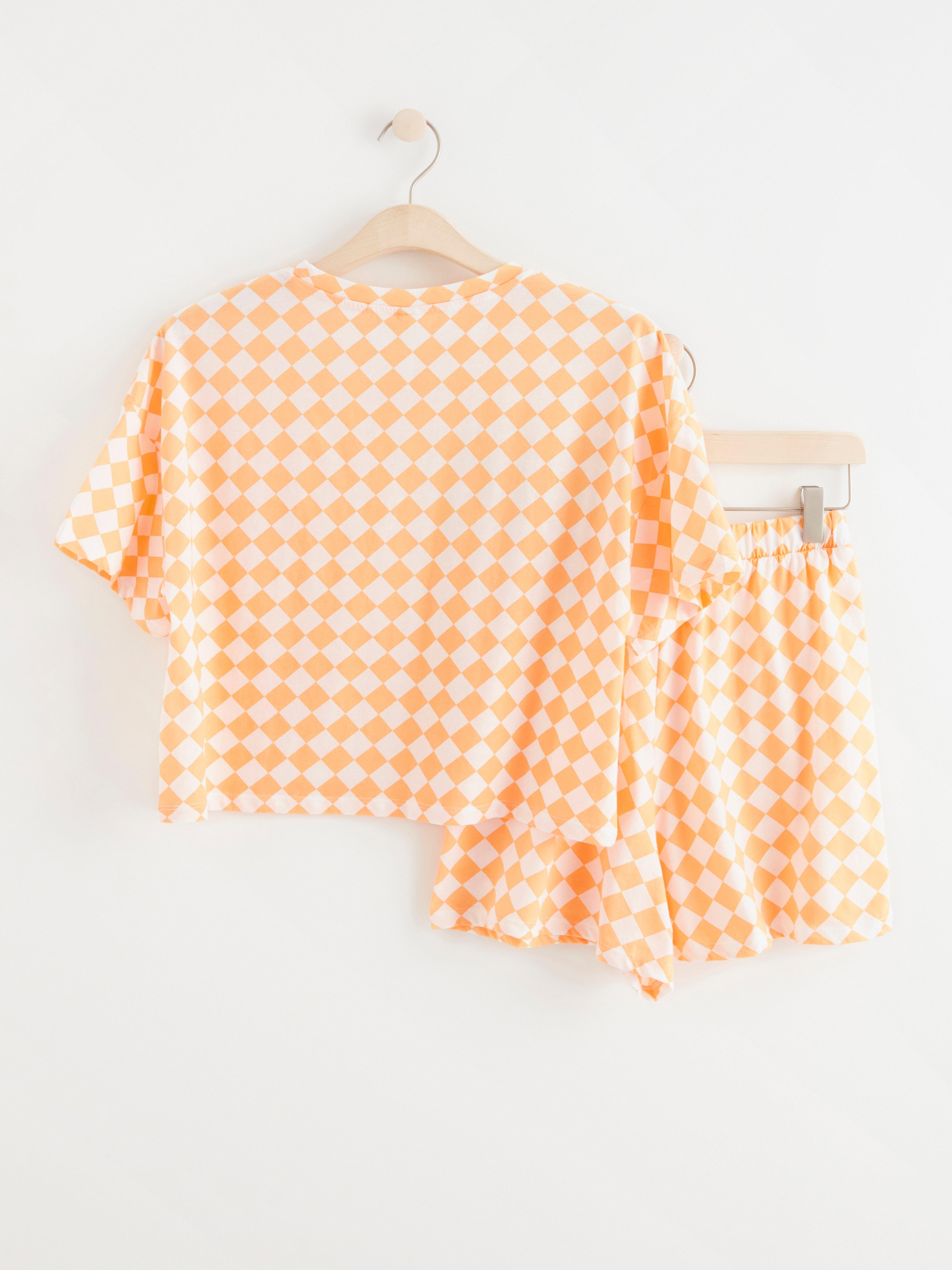 Pyjama Set - Lingerie - Orange