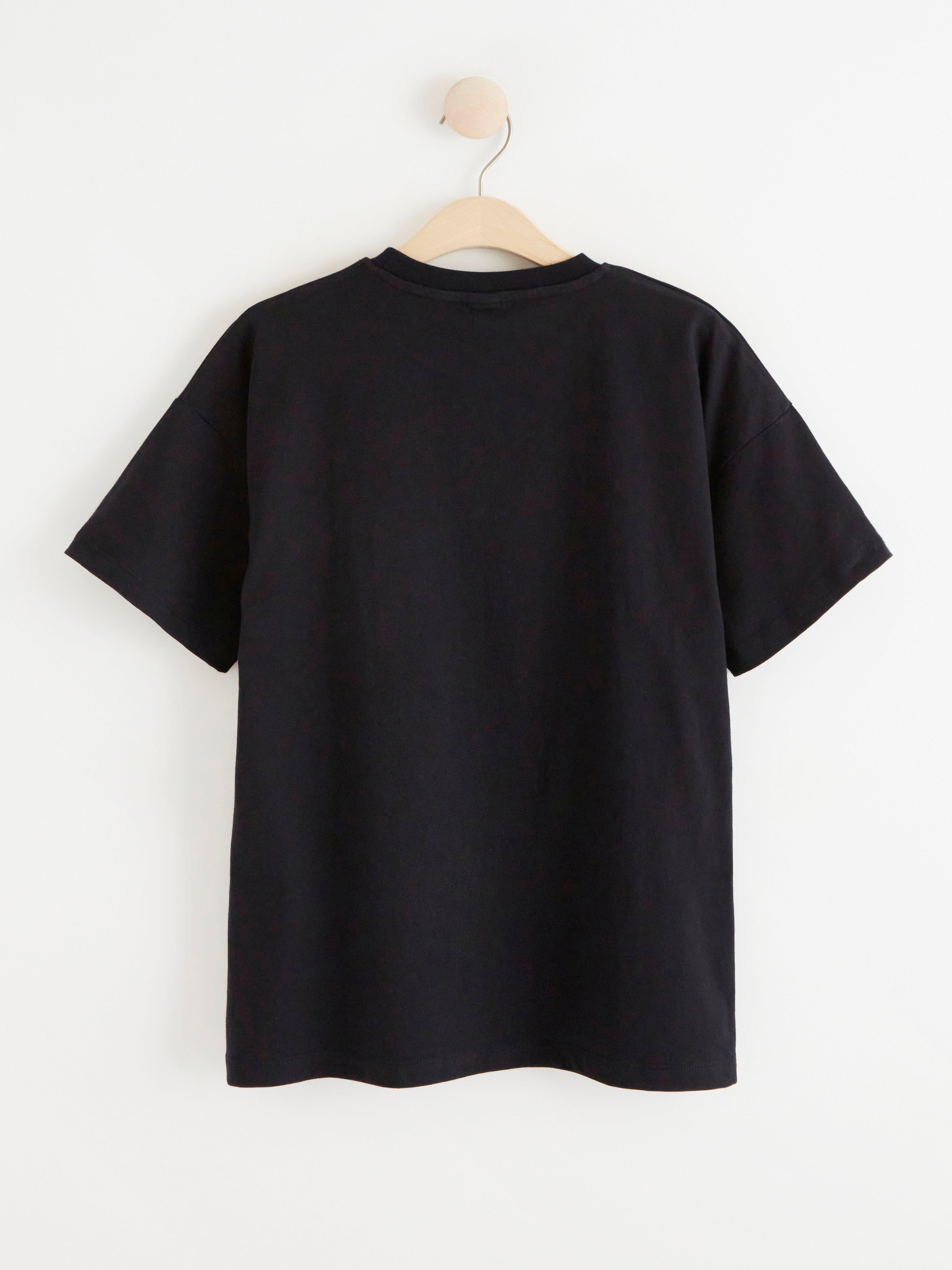 T-shirt - Barn - Svart