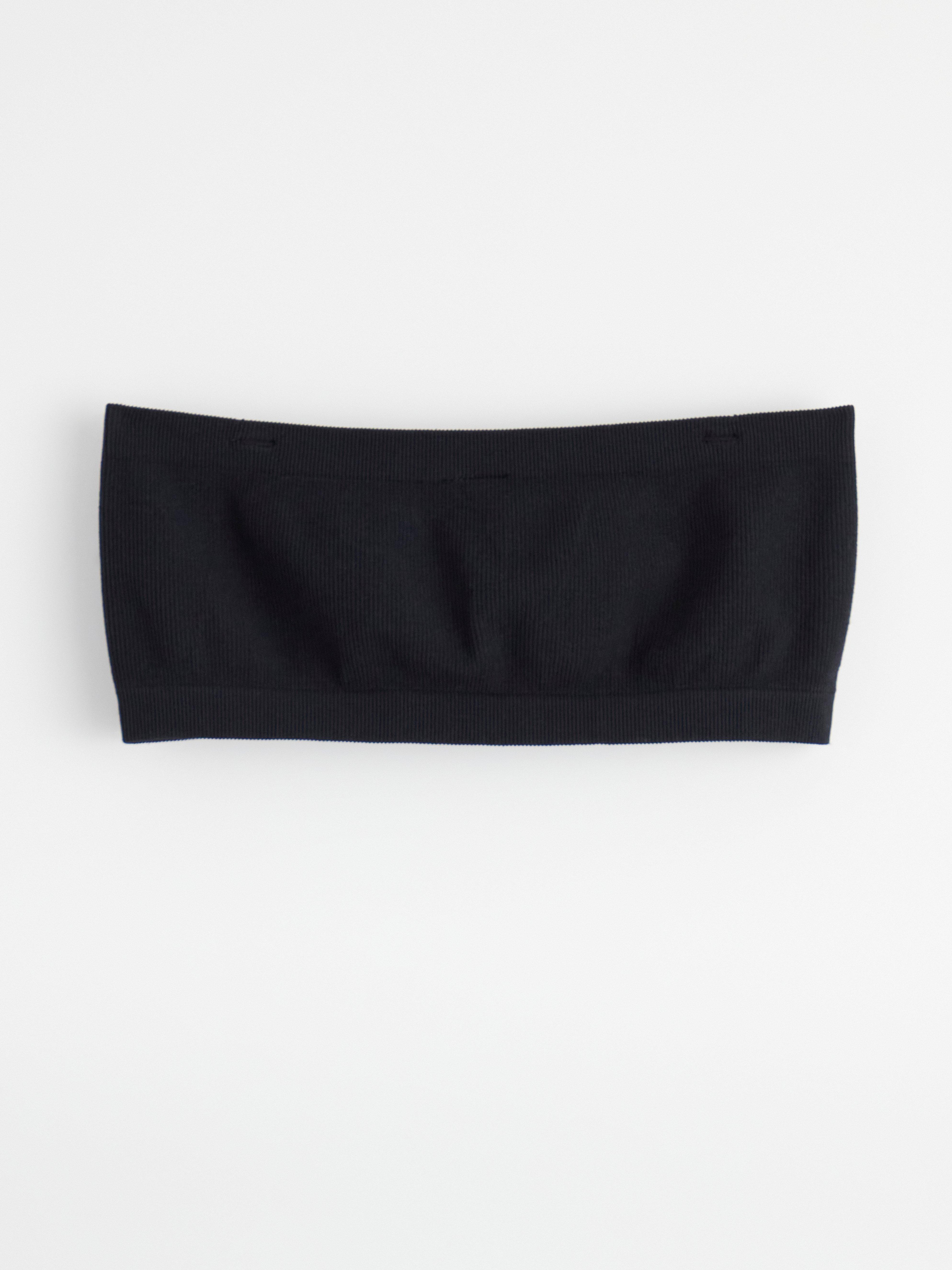Bandeau Bra - Lingerie - Black