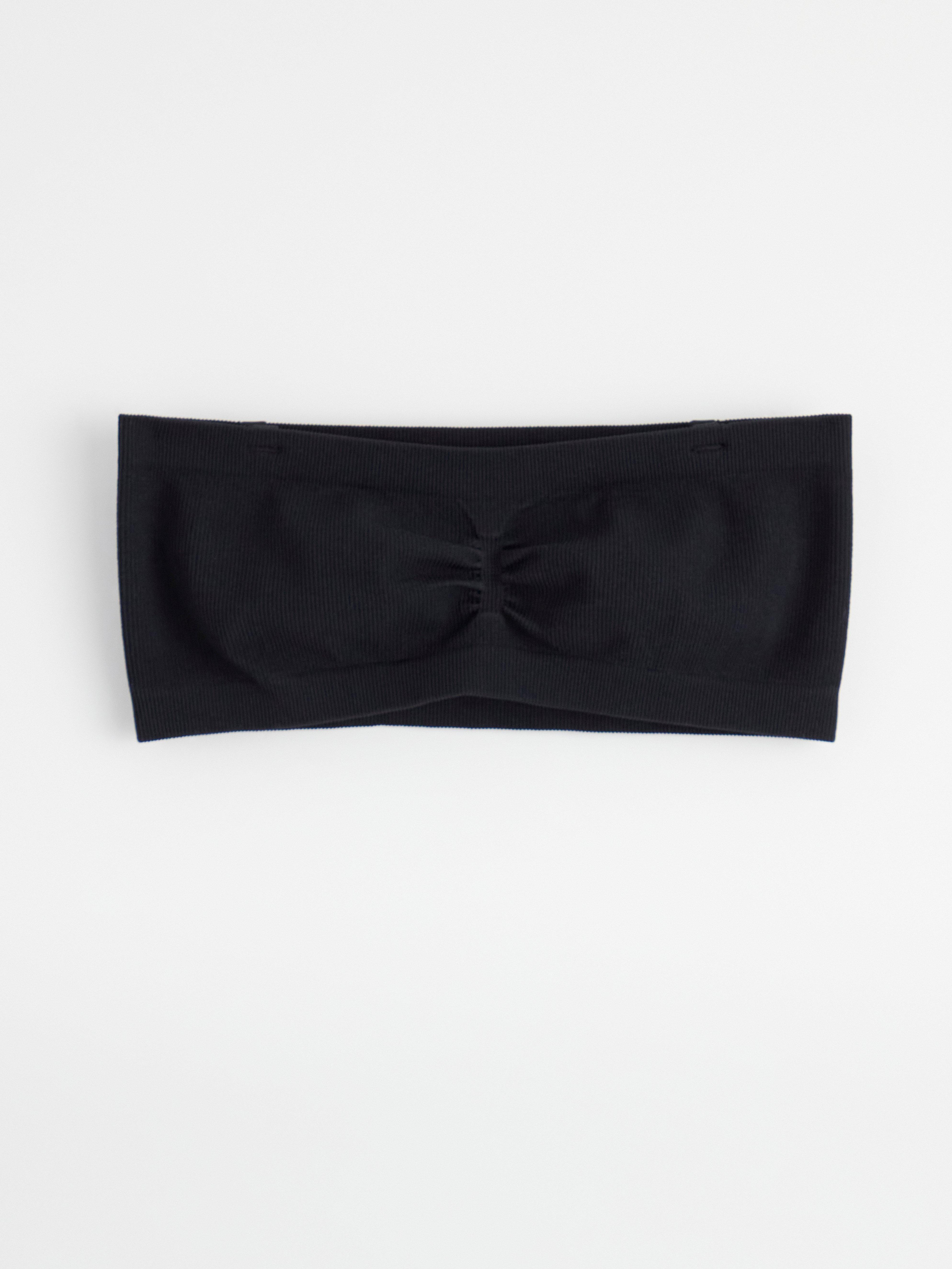 Bandeau Bra - Lingerie - Black