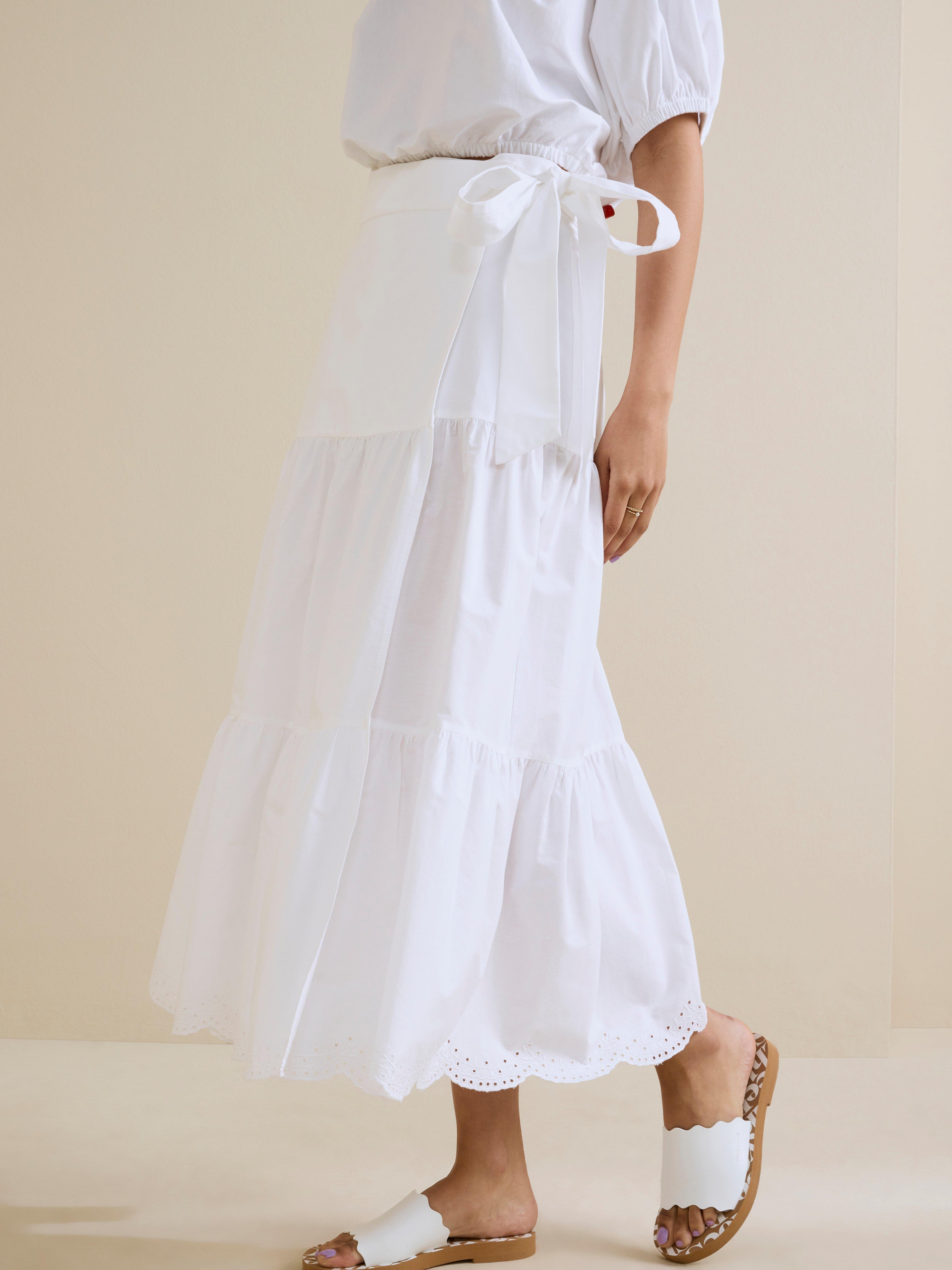 Omlottkjol med broderier