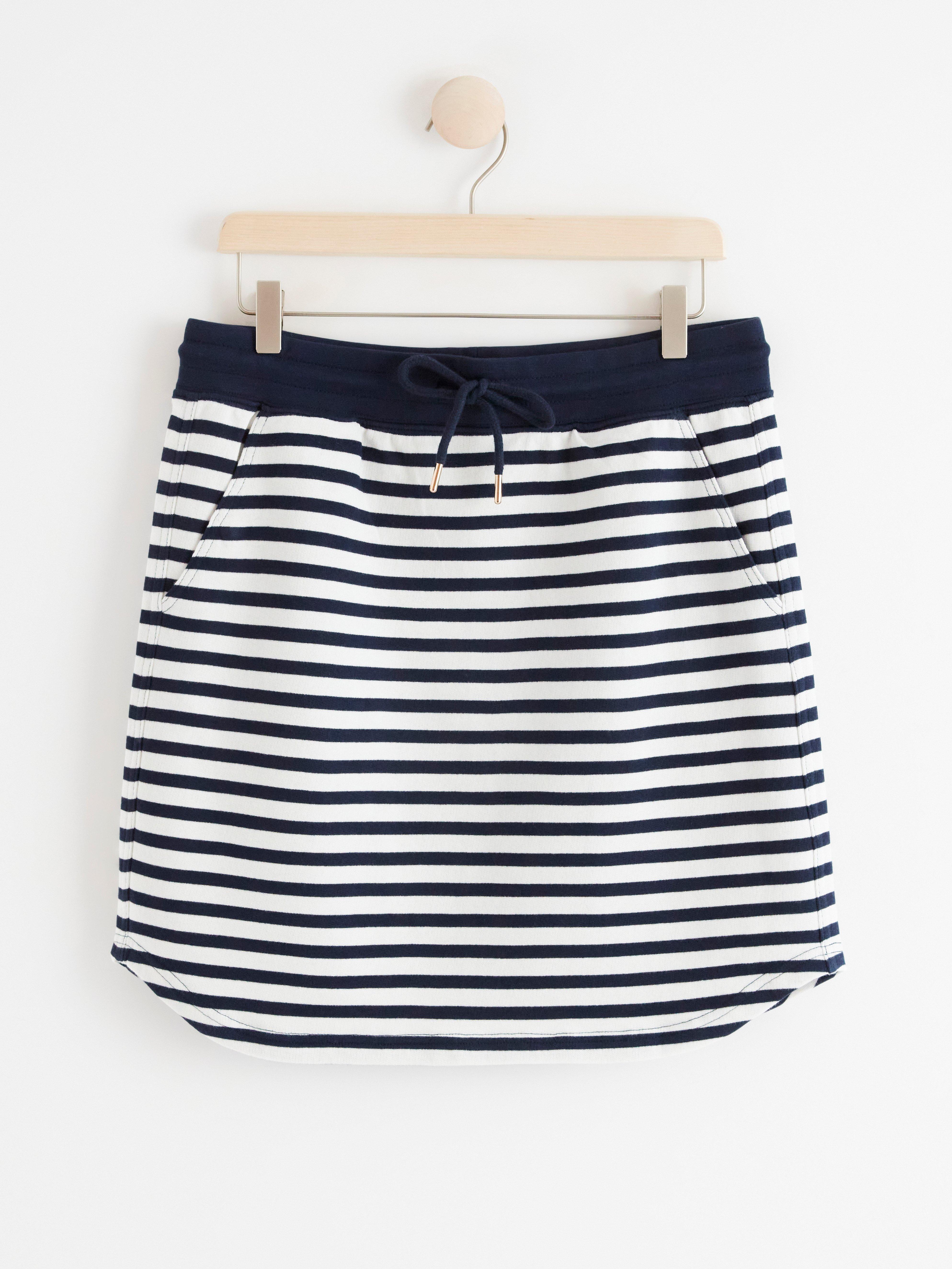 Striped jersey 2025 skirt uk