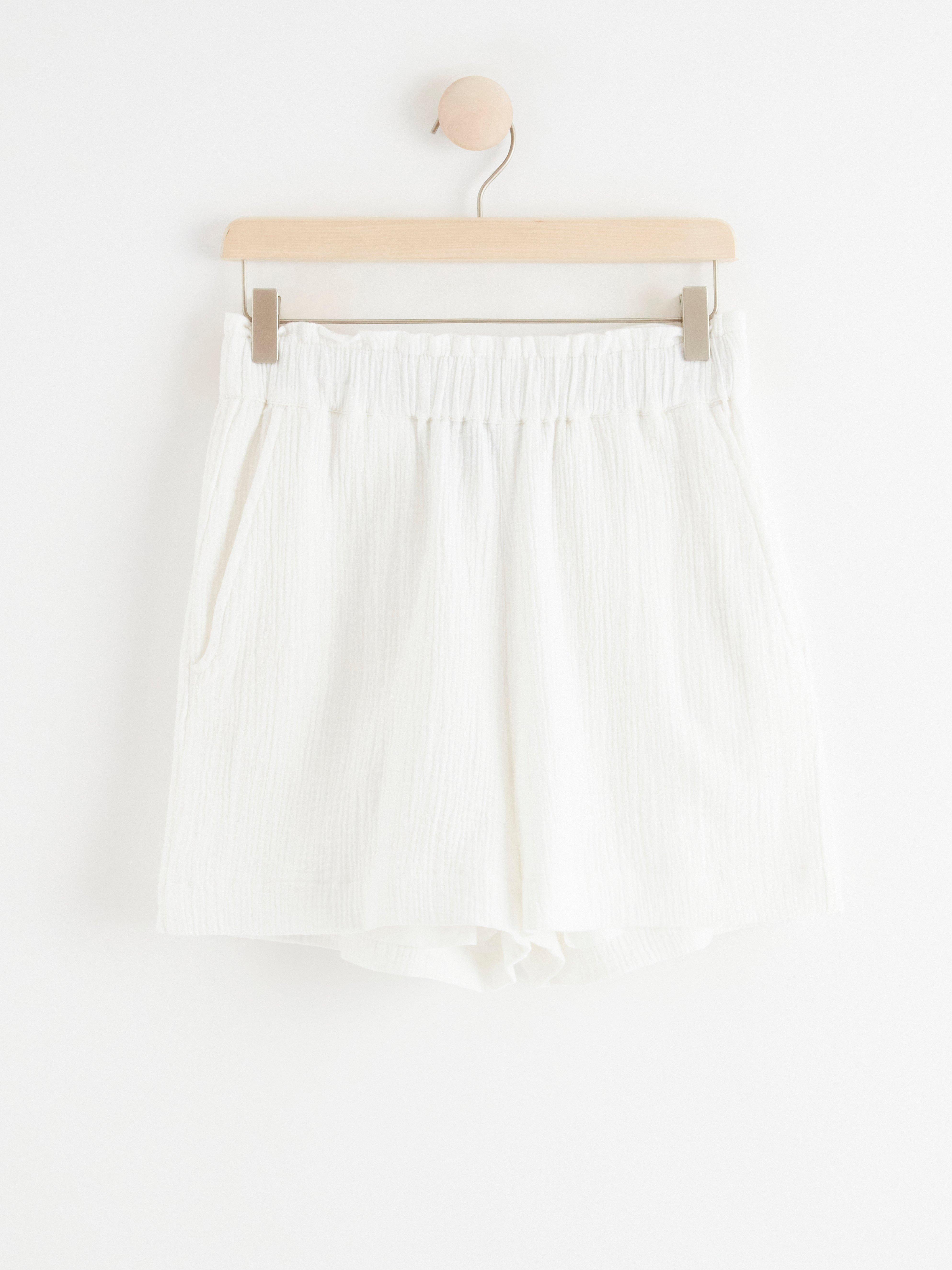 Šortky - Ženy - Biela