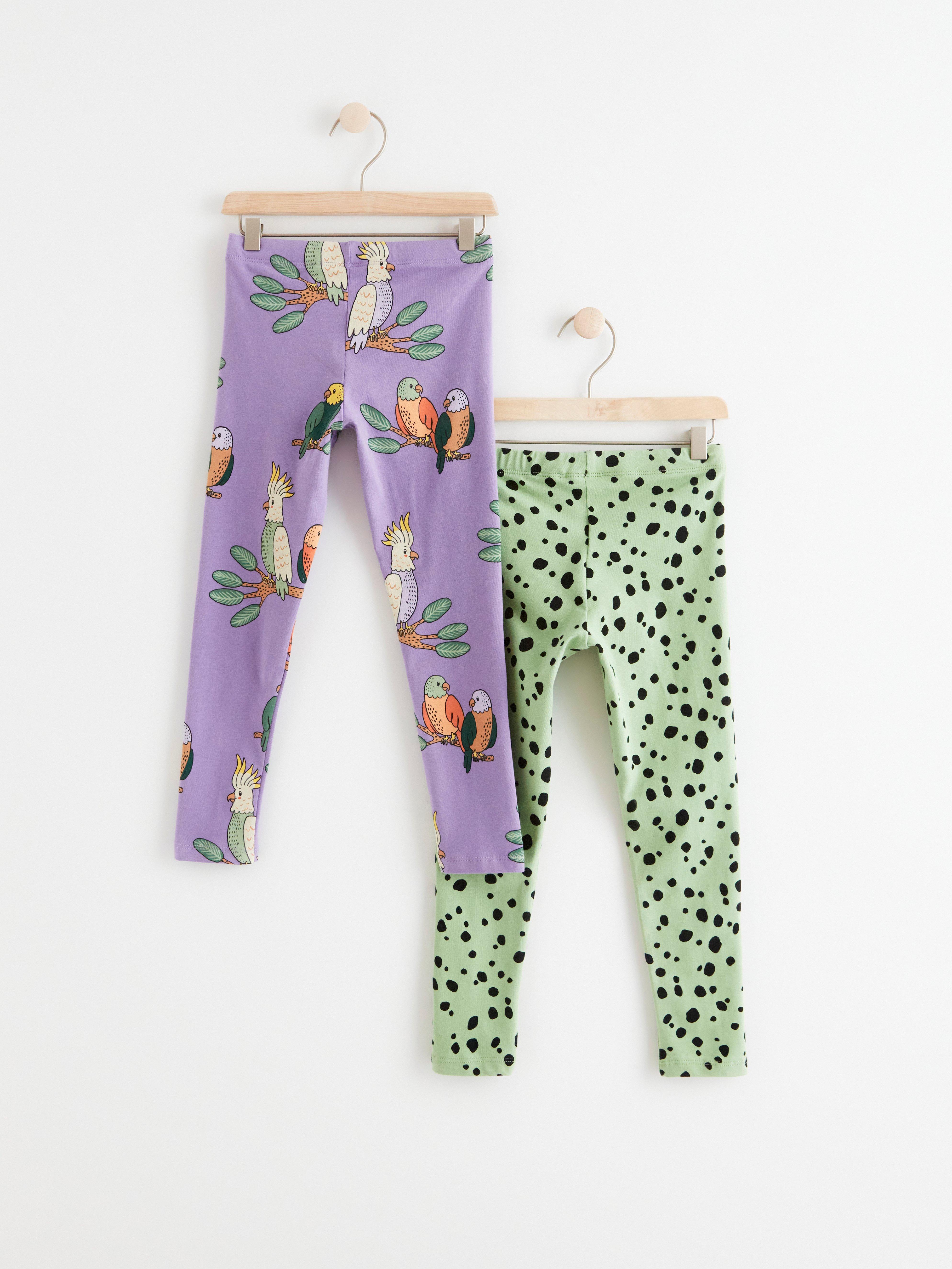 Leggings - Barn - Lilla