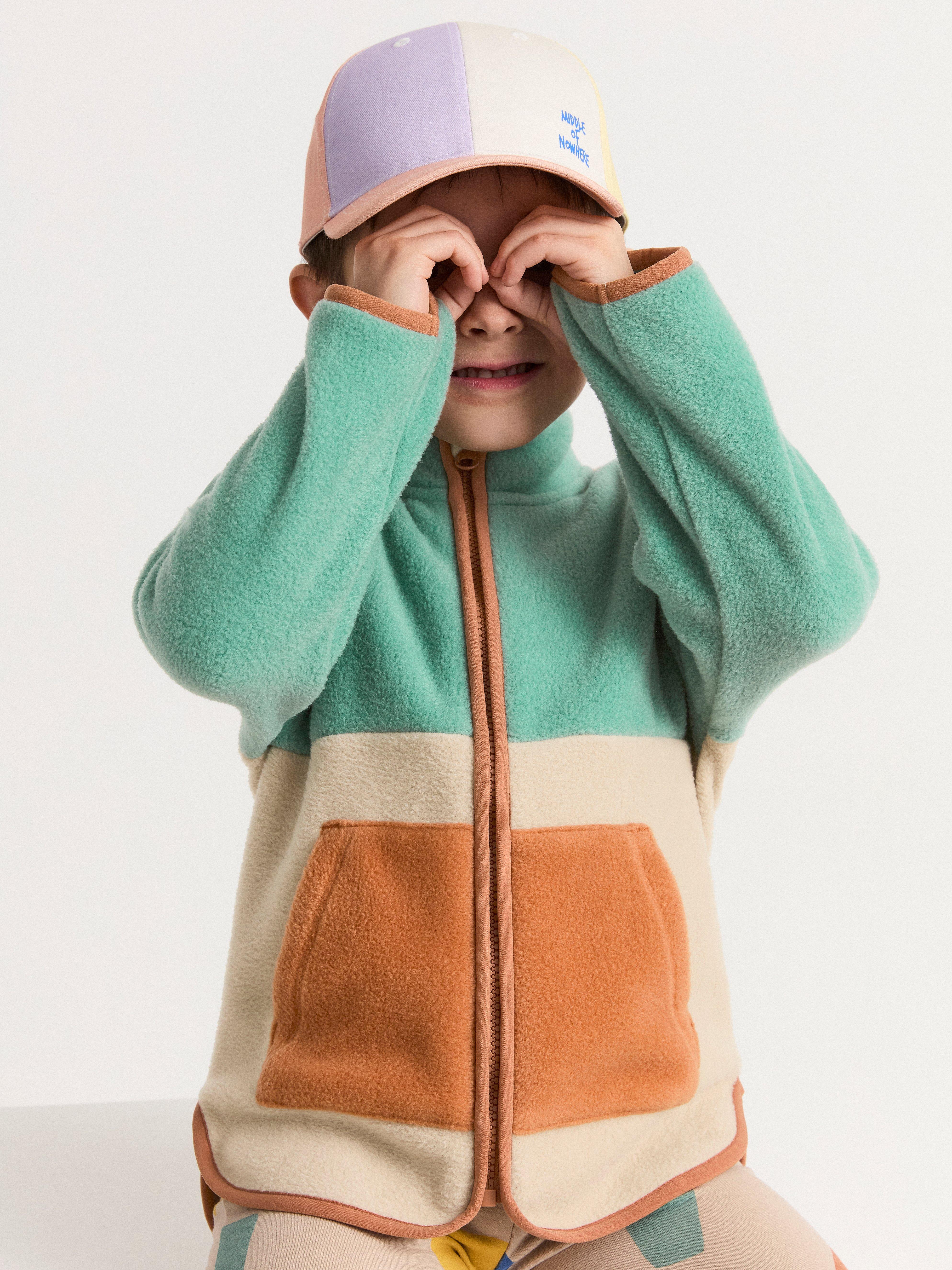 Jacka i THERMOLITE® pile med dragkedja