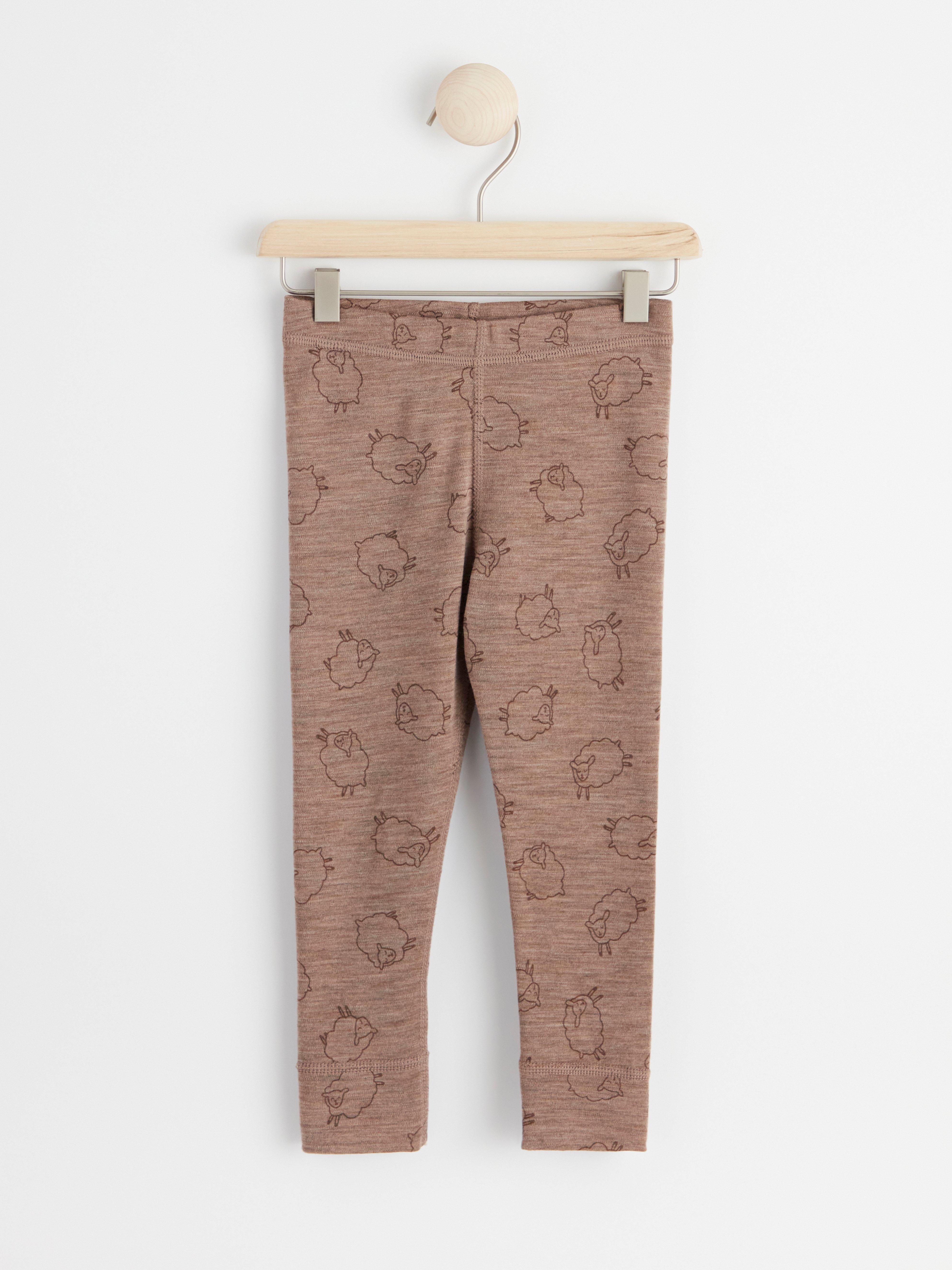 Leggings - Kids Wear - Brown