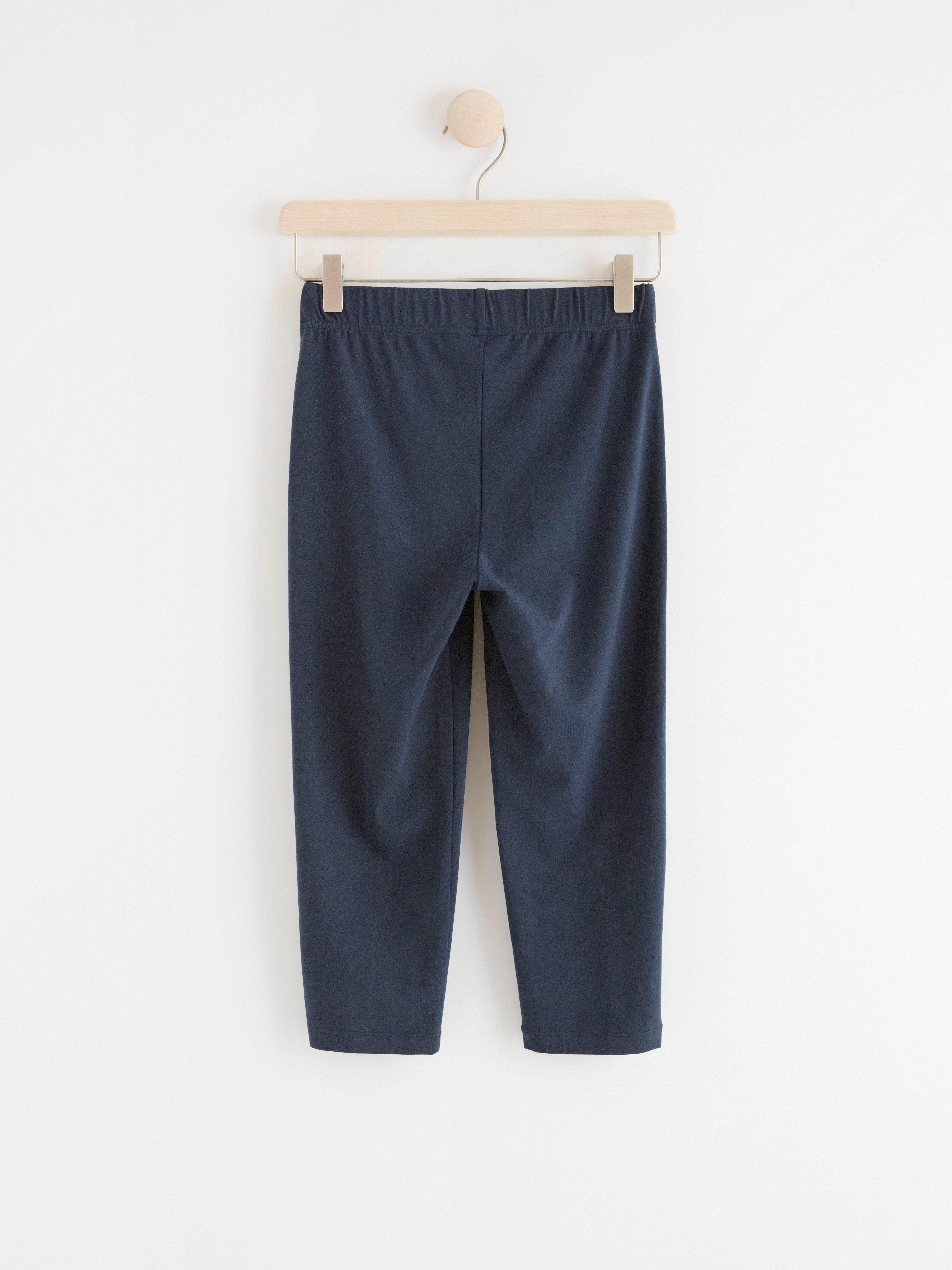 Capri Leggings - Womens Wear - Blue