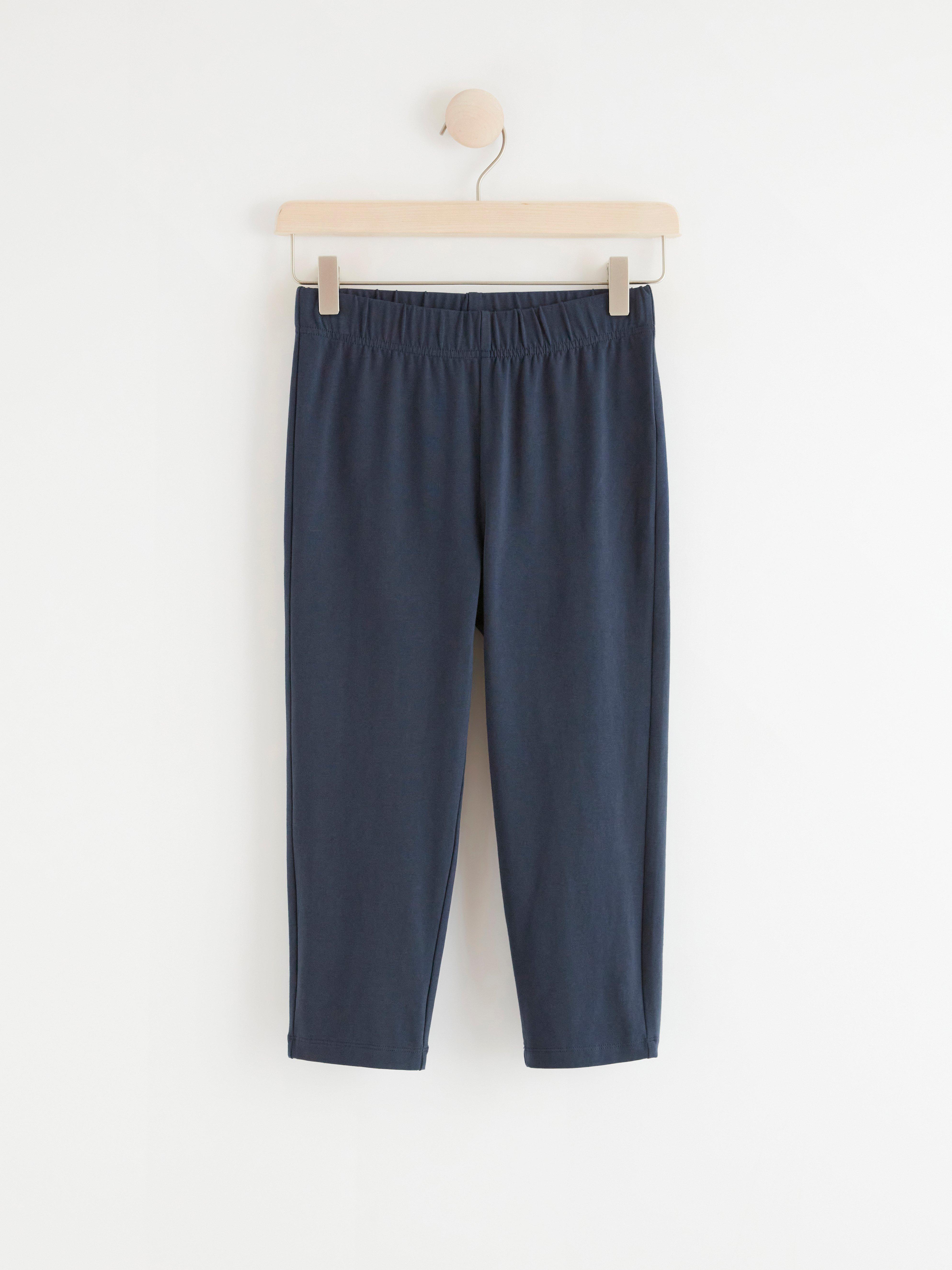 Capri Leggings - Womens Wear - Blue