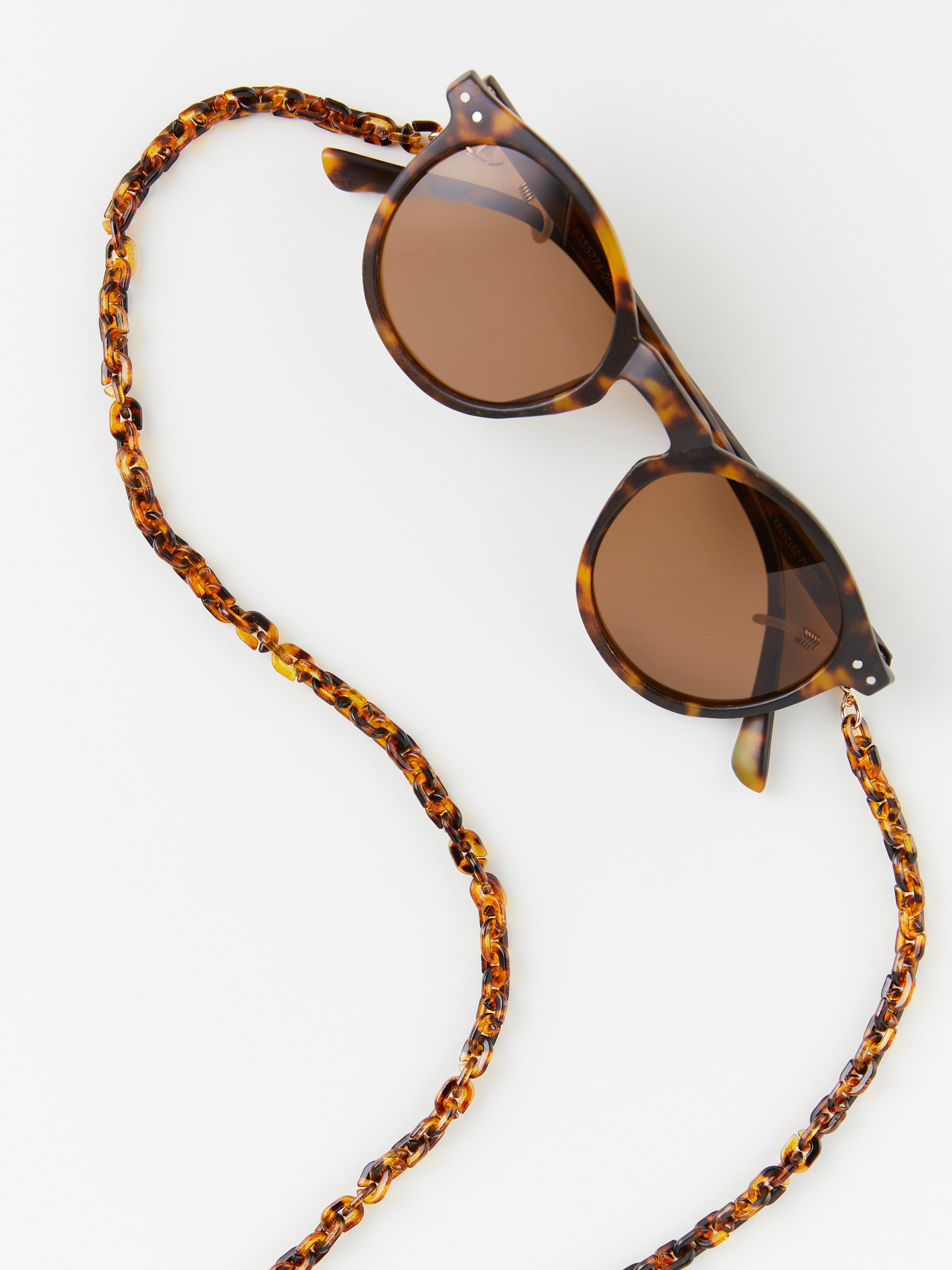 Glasses Chain - Womens Wear - Brown