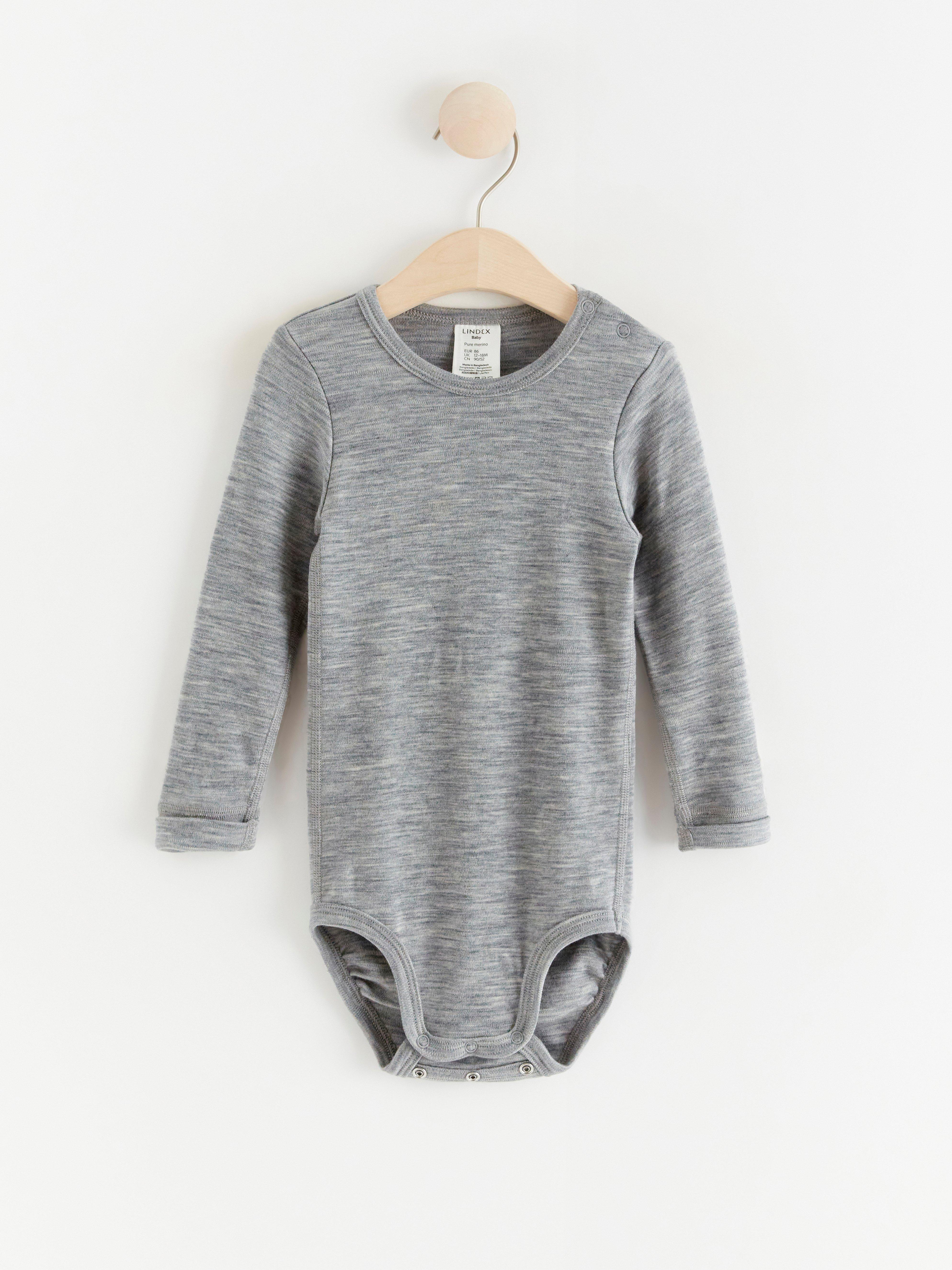 Winter Merino Wool Onesie