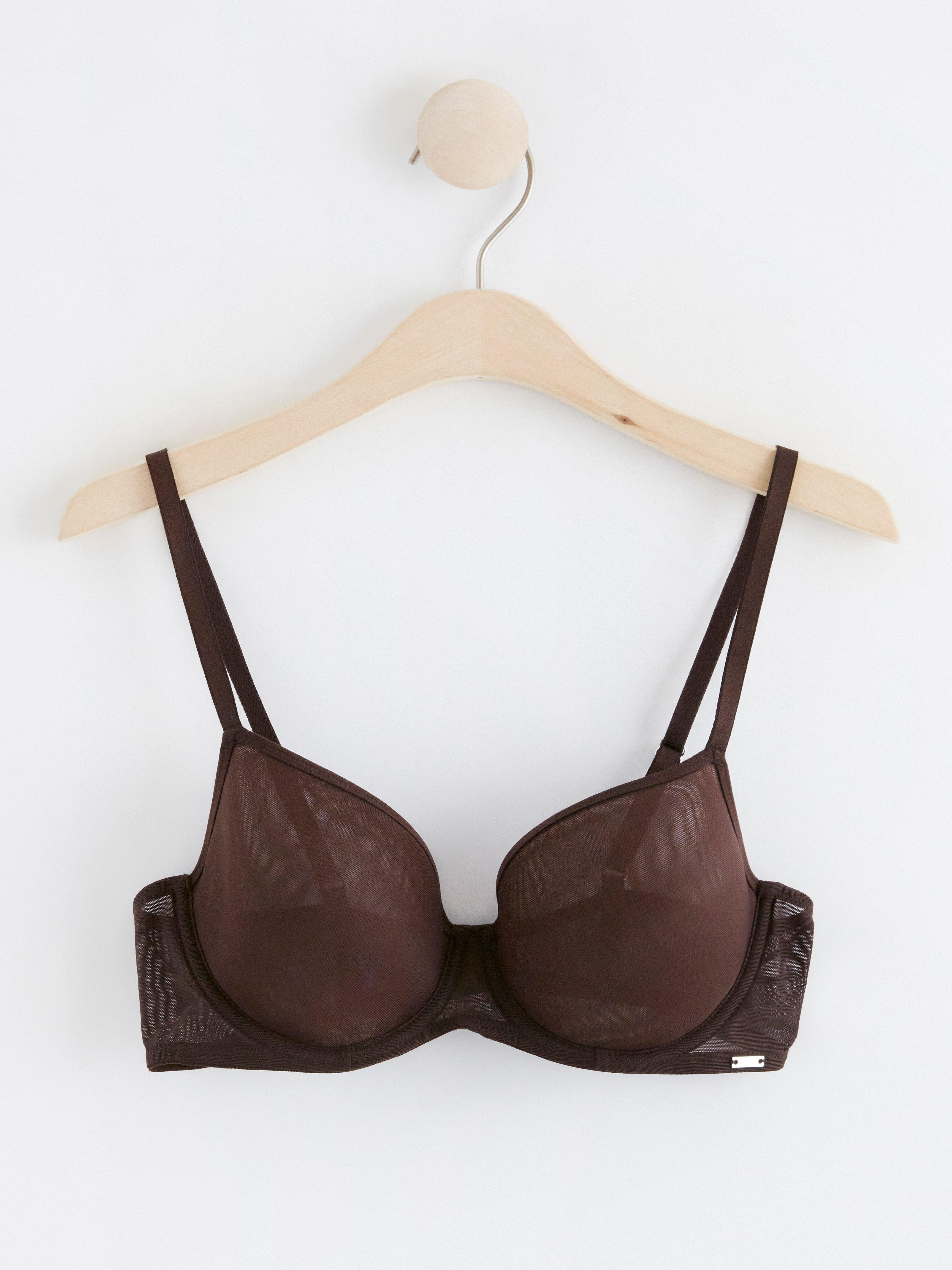 T-shirt Bra - Lingerie - Brown