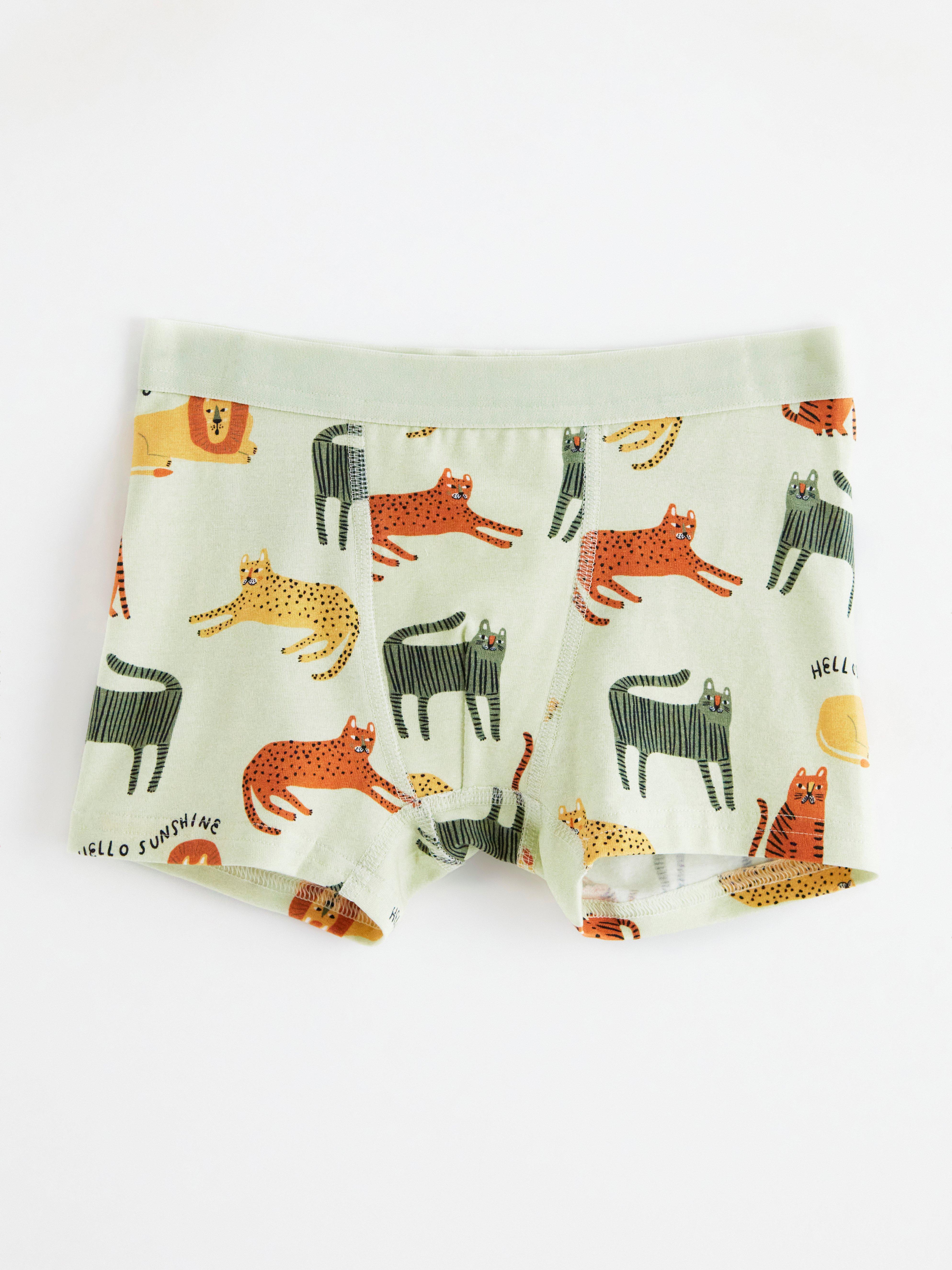 Boxer - Barn - Grön